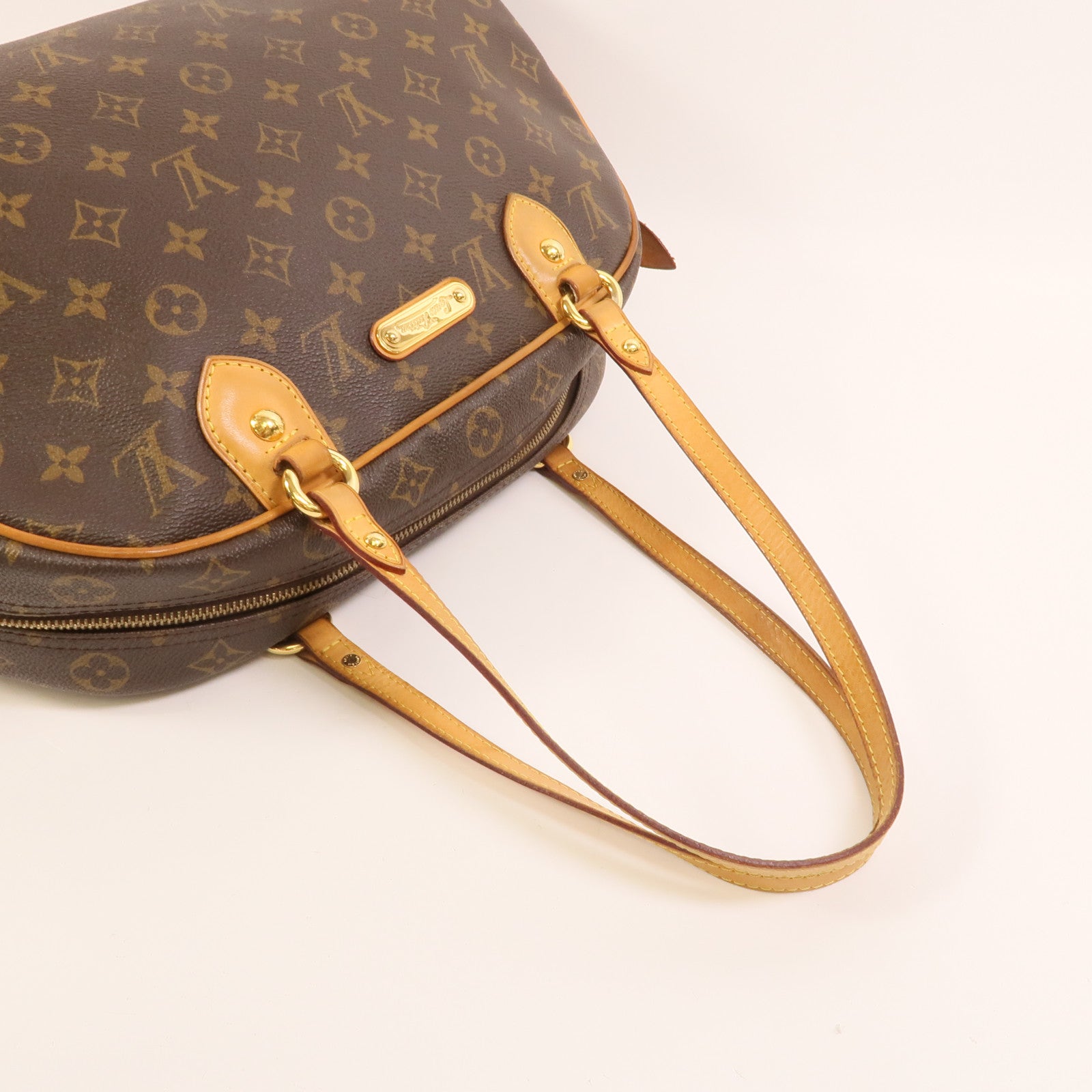 LOUIS VUITTON Monogram Montorgueil GM金扣肩背袋