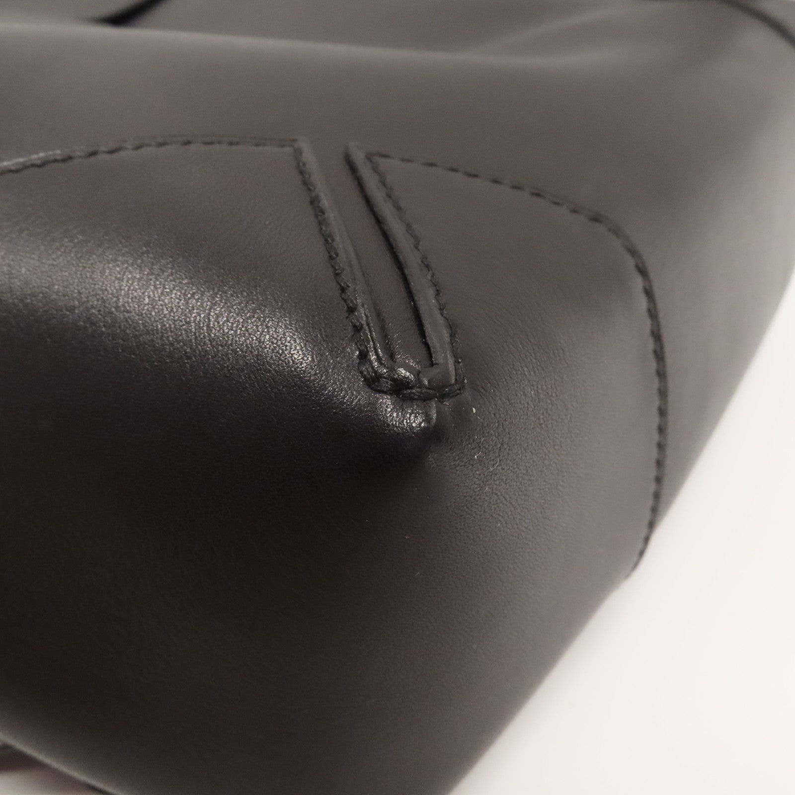 HERMES Evergrain皮革Flash Backpack銀扣背包黑色