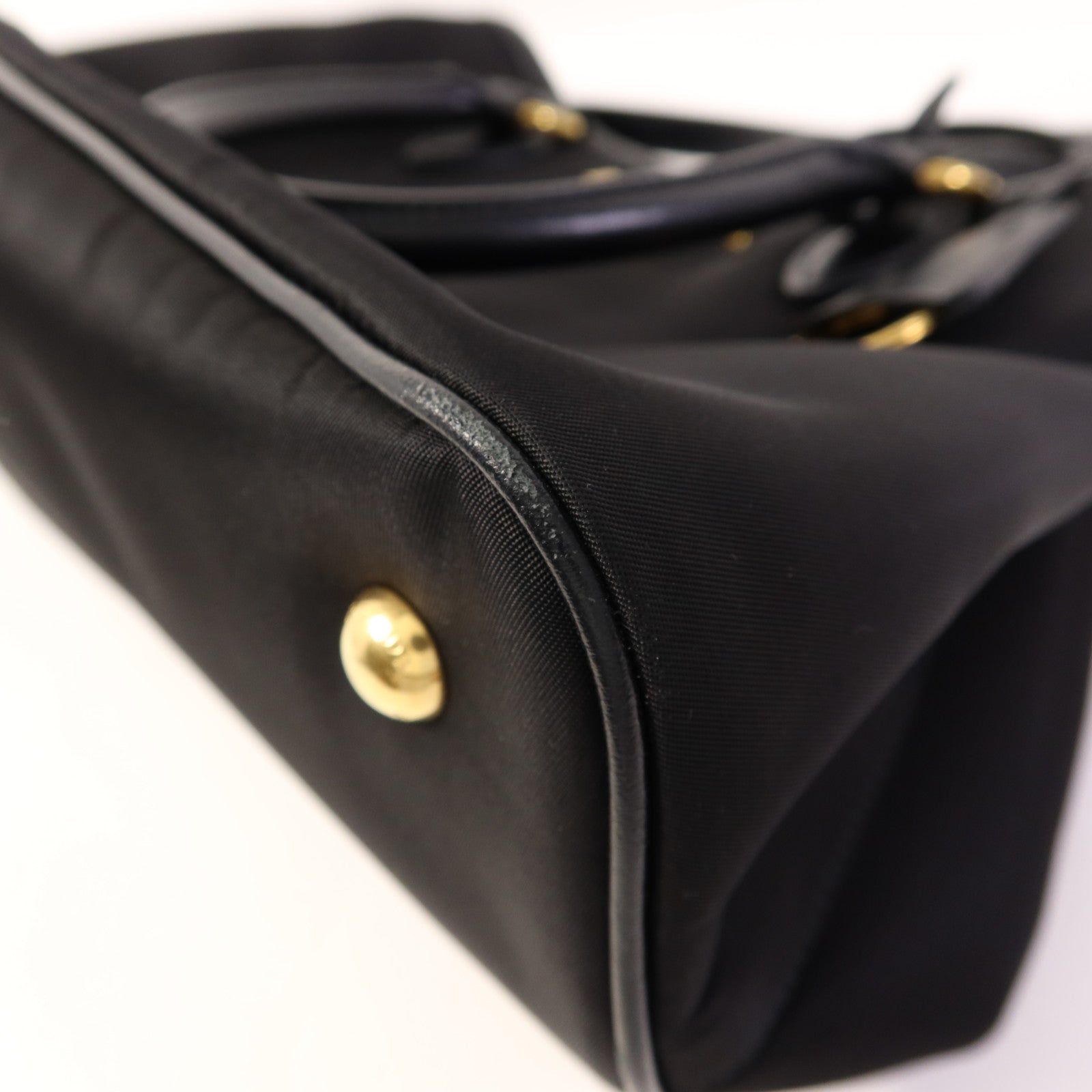 PRADA 尼龍2 Way Shoulder Bag金扣手挽肩背兩用袋