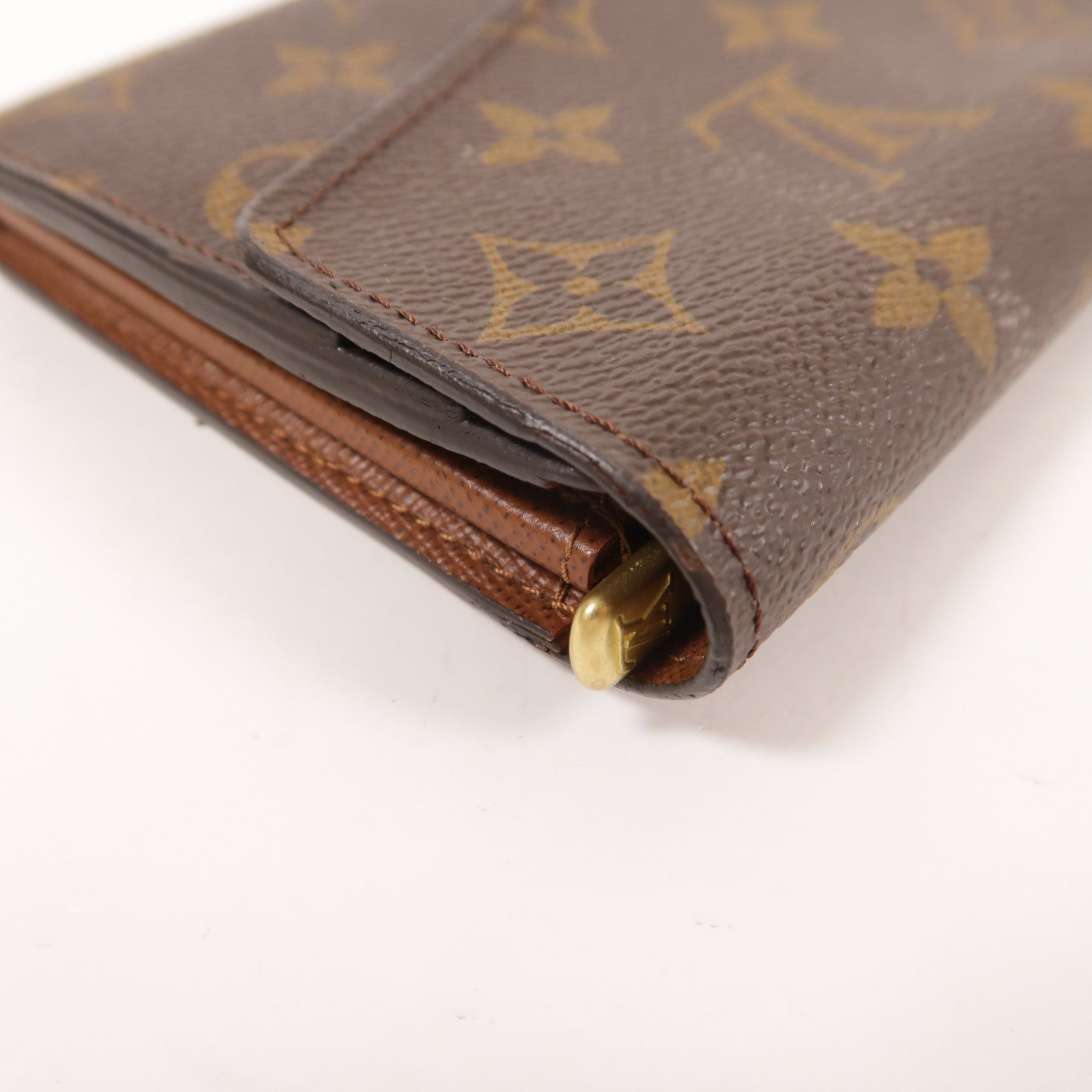 LOUIS VUITTON Monogram Long Wallet金扣長錢包