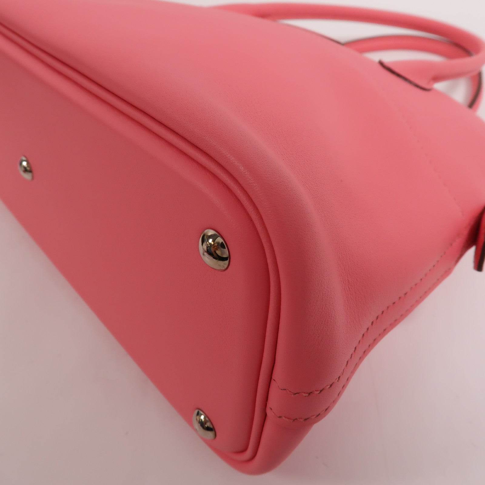 HERMES Swift皮革Bolide 27手挽肩背兩用袋Rose Azalee