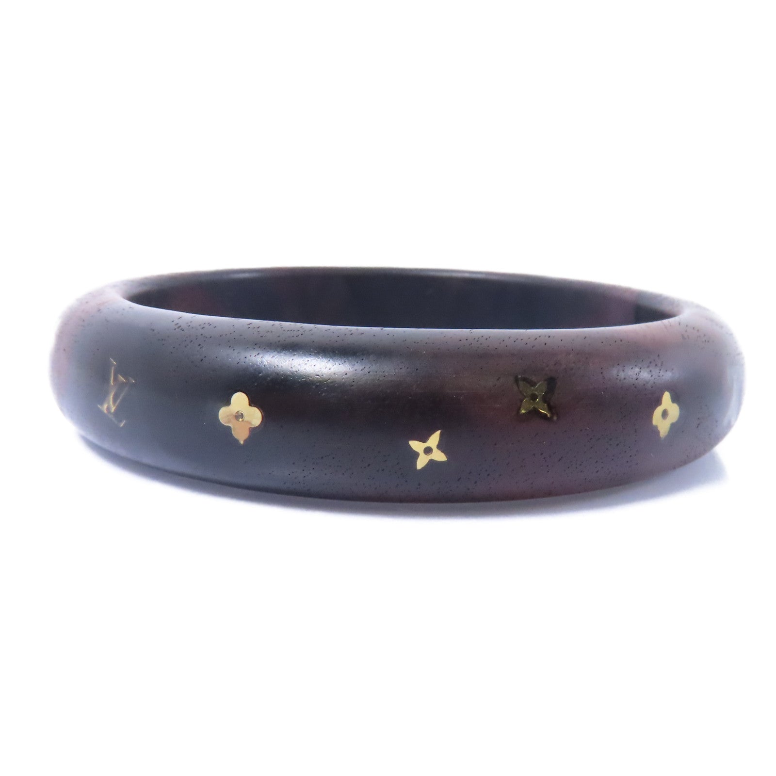LOUIS VUITTON 木質Sylvanian Bangle/Bracelet手鐲深啡色