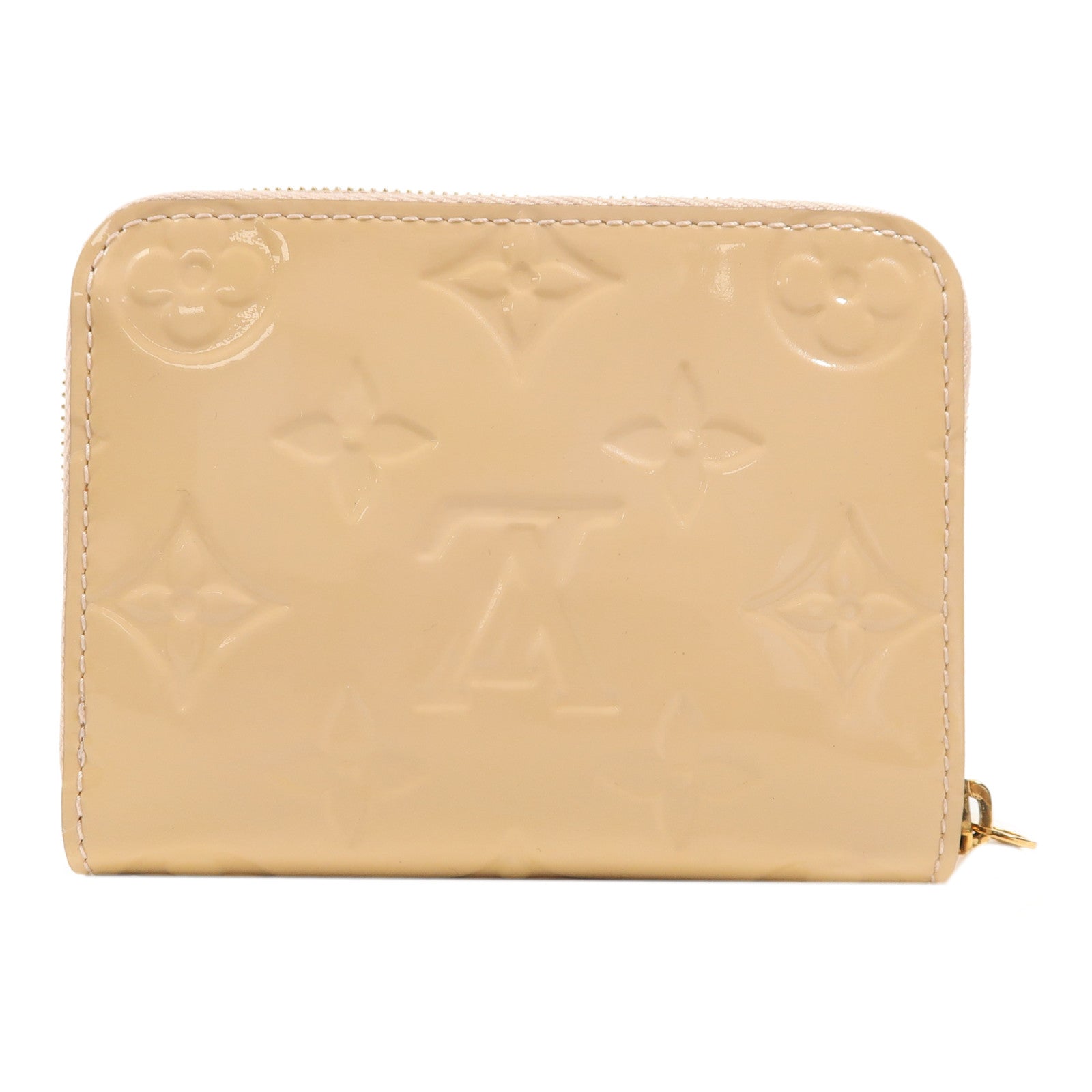 LOUIS VUITTON Monogram Vernis Zippy Coin Purse金扣錢包