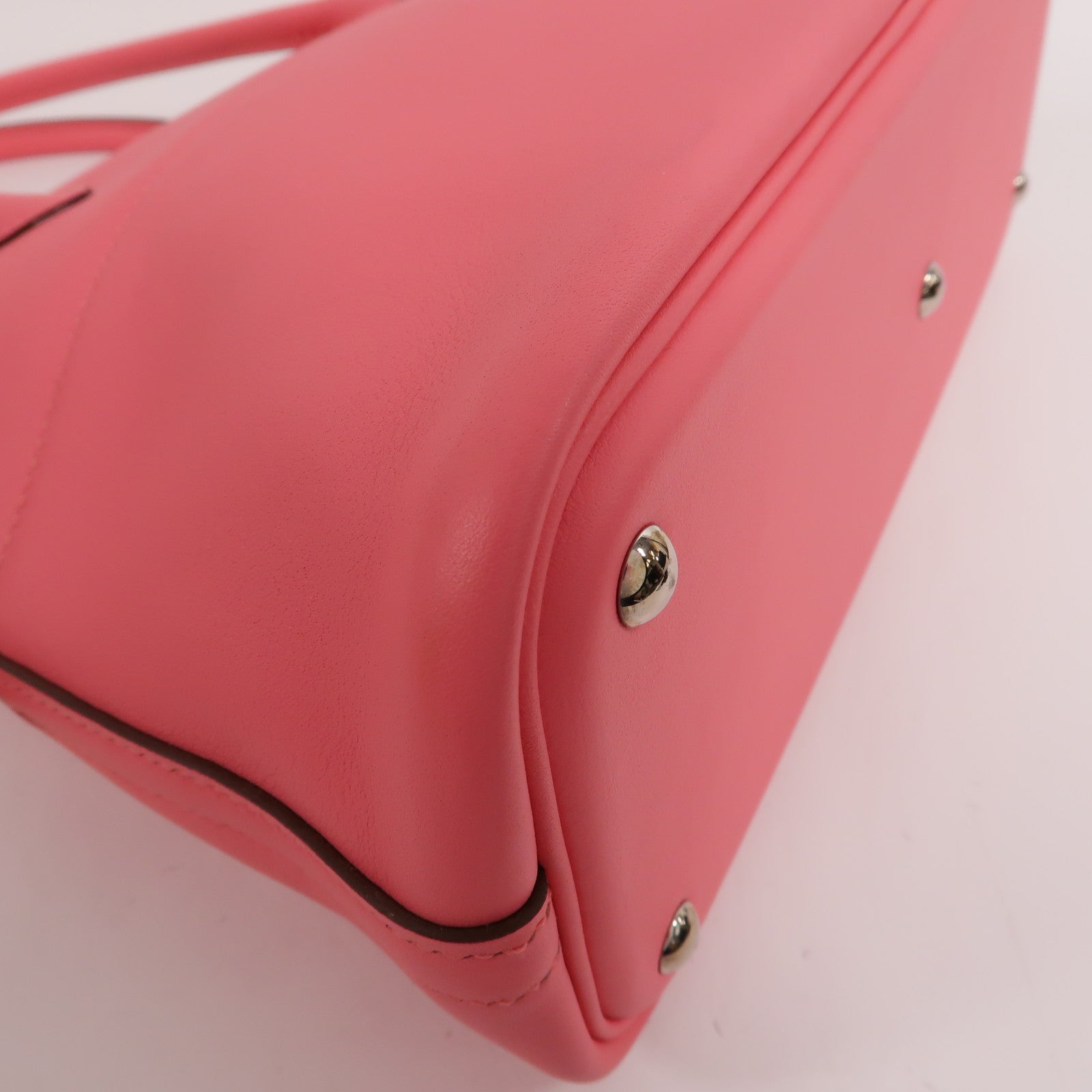 HERMES Swift皮革Bolide 27手挽肩背兩用袋Rose Azalee