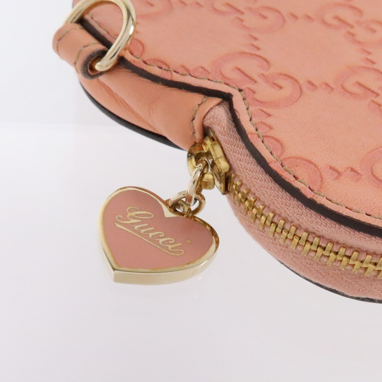 GUCCI 牛皮皮革Coin Case金扣零錢包