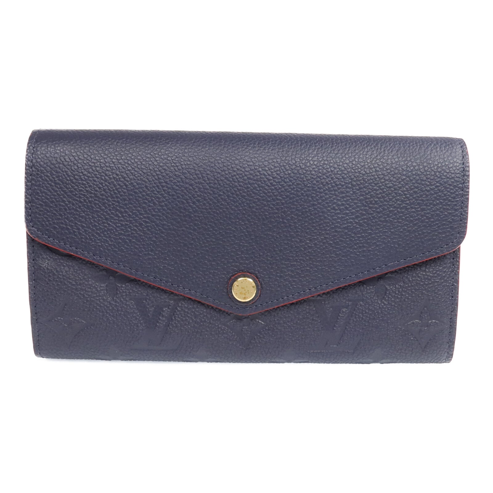 LOUIS VUITTON Monogram Empreinte Sarah金扣長錢包