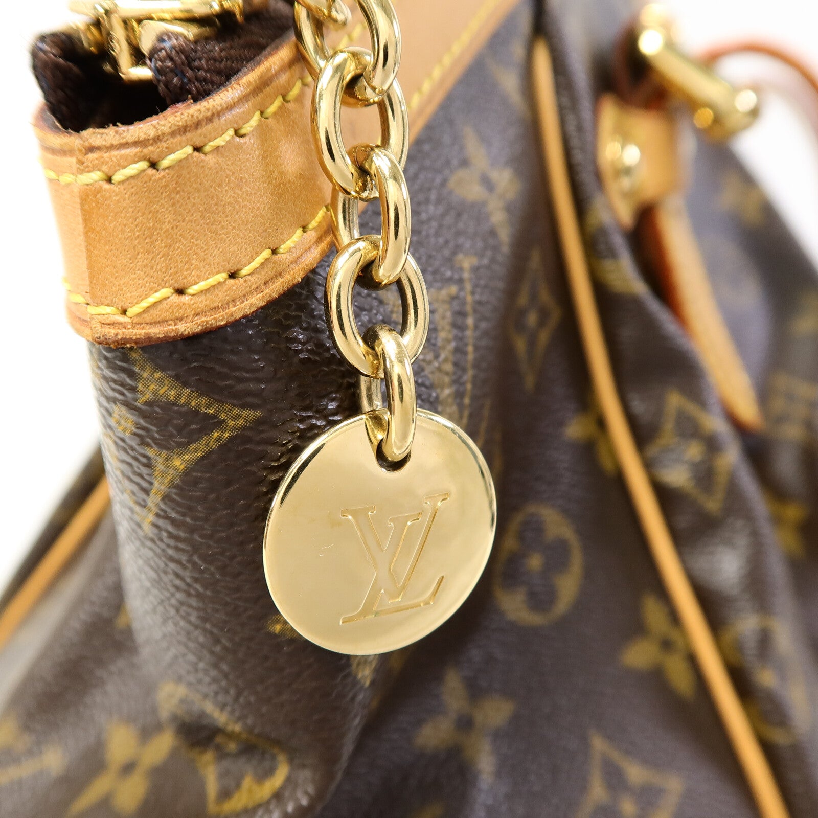LOUIS VUITTON Monogram Tivoli GM金扣肩背袋