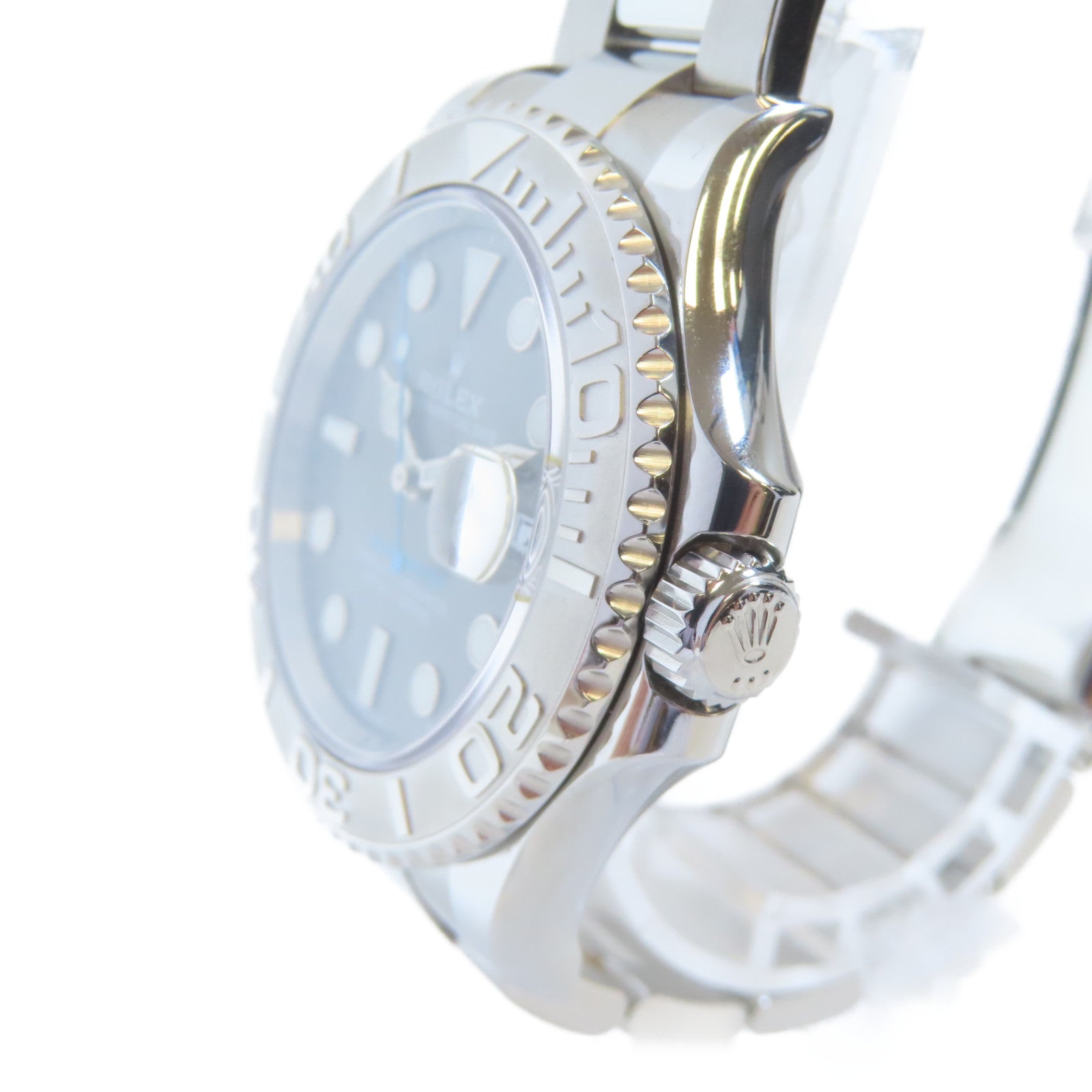 ROLEX Yacht Master 40不鏽鋼手錶自動機芯銀色