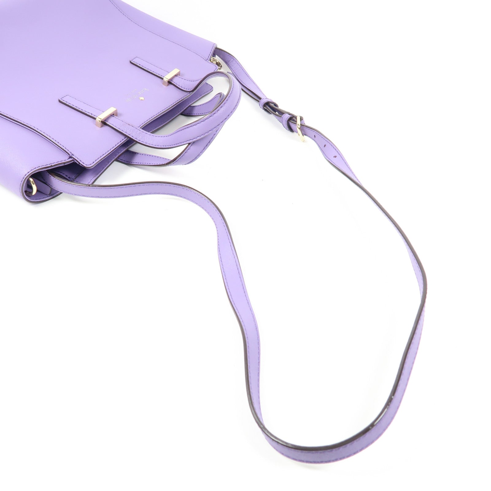 Kate Spade 牛皮皮革Shoulder Bag金扣肩背袋