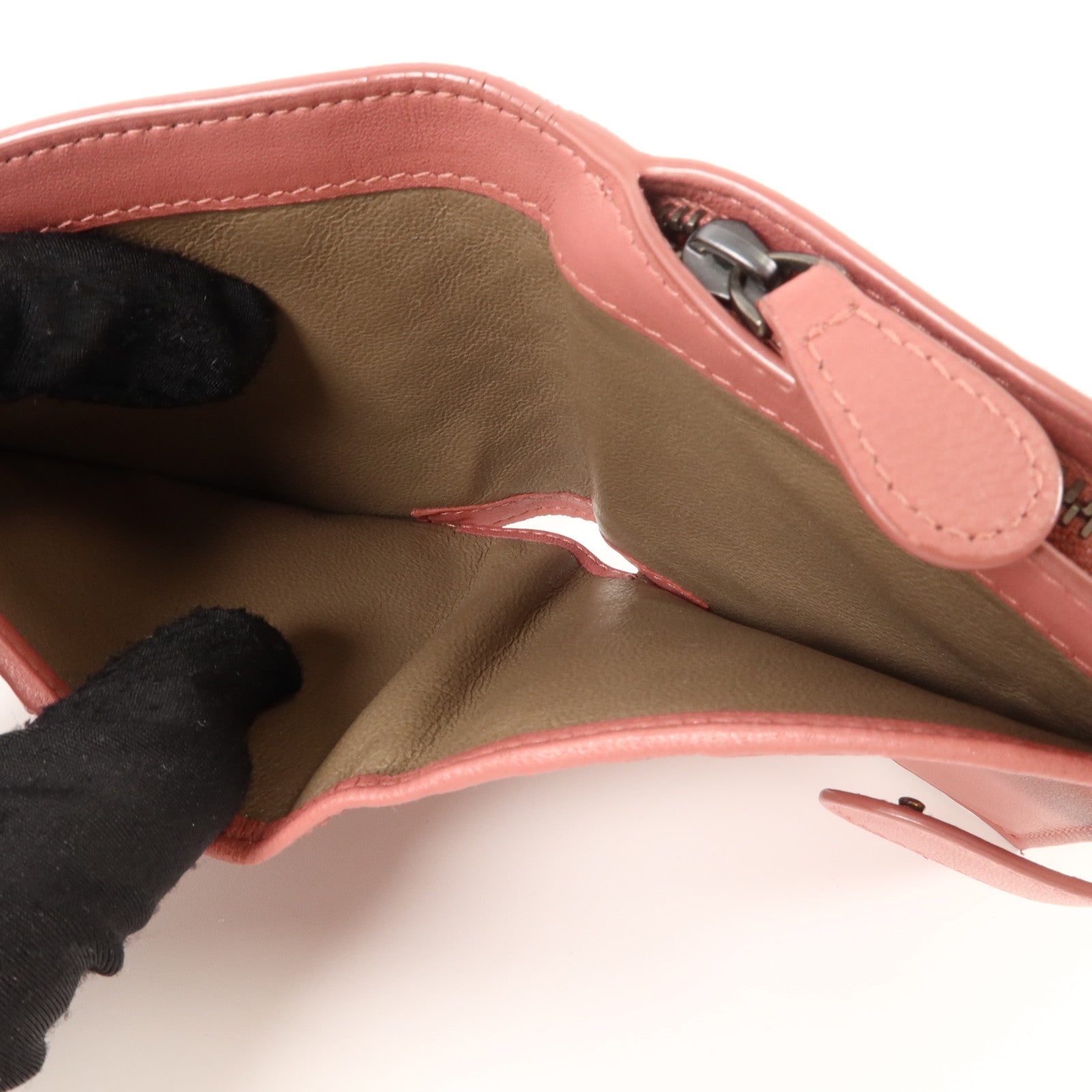 BOTTEGA VENETA 羊皮皮革Bifold Wallet錢包