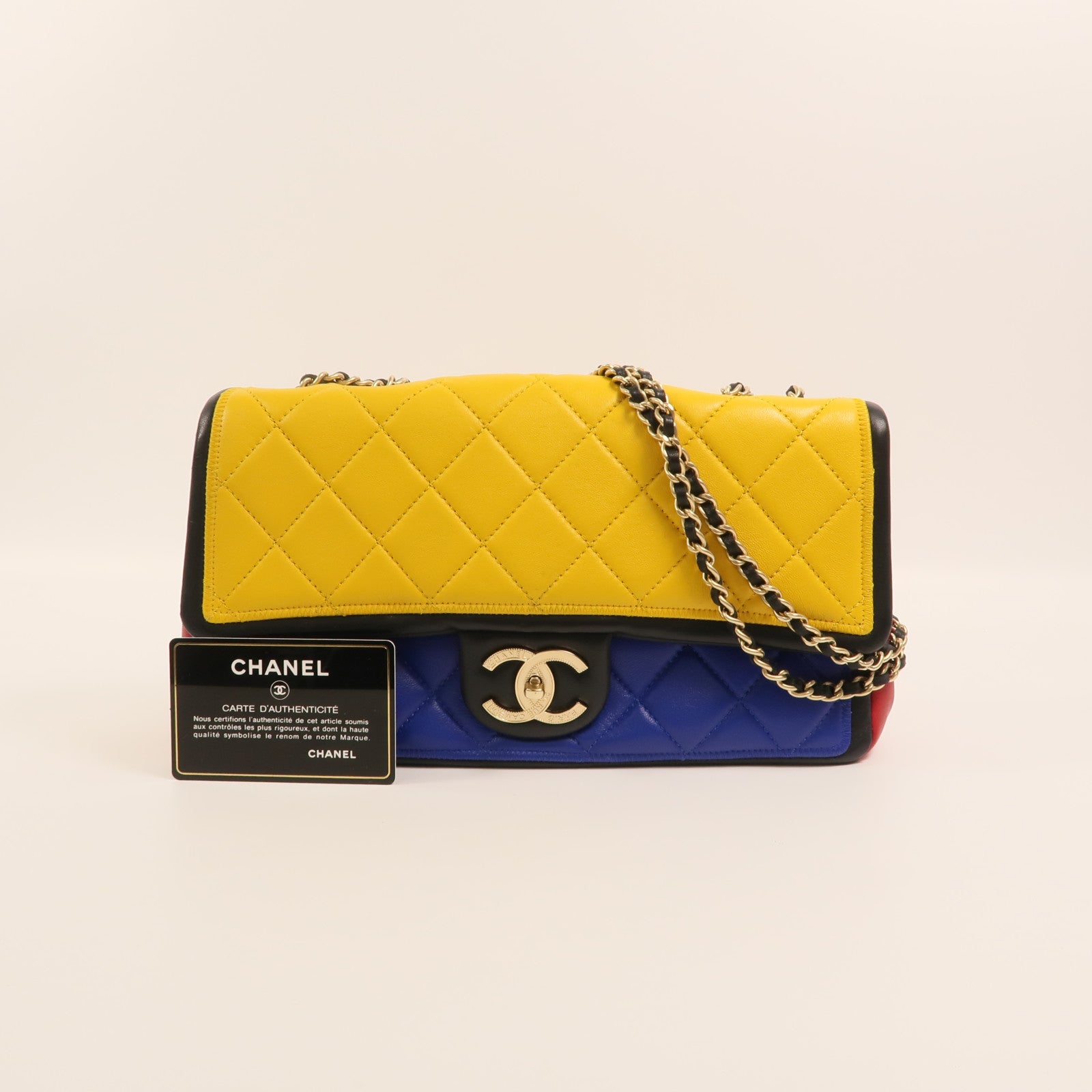CHANEL 羊皮皮革Chain Shoulder鏈帶肩背袋
