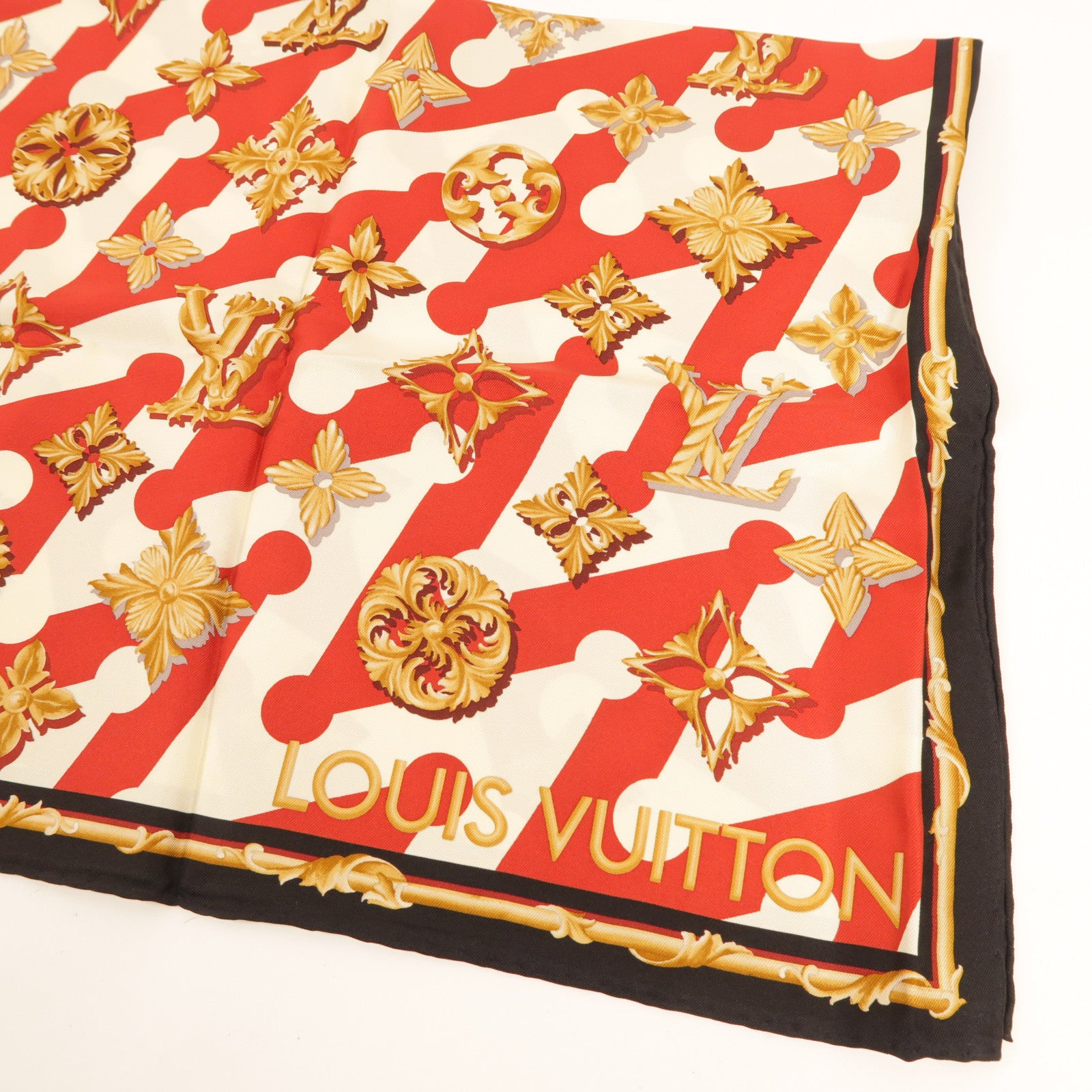 LOUIS VUITTON 絲質Scarf絲巾