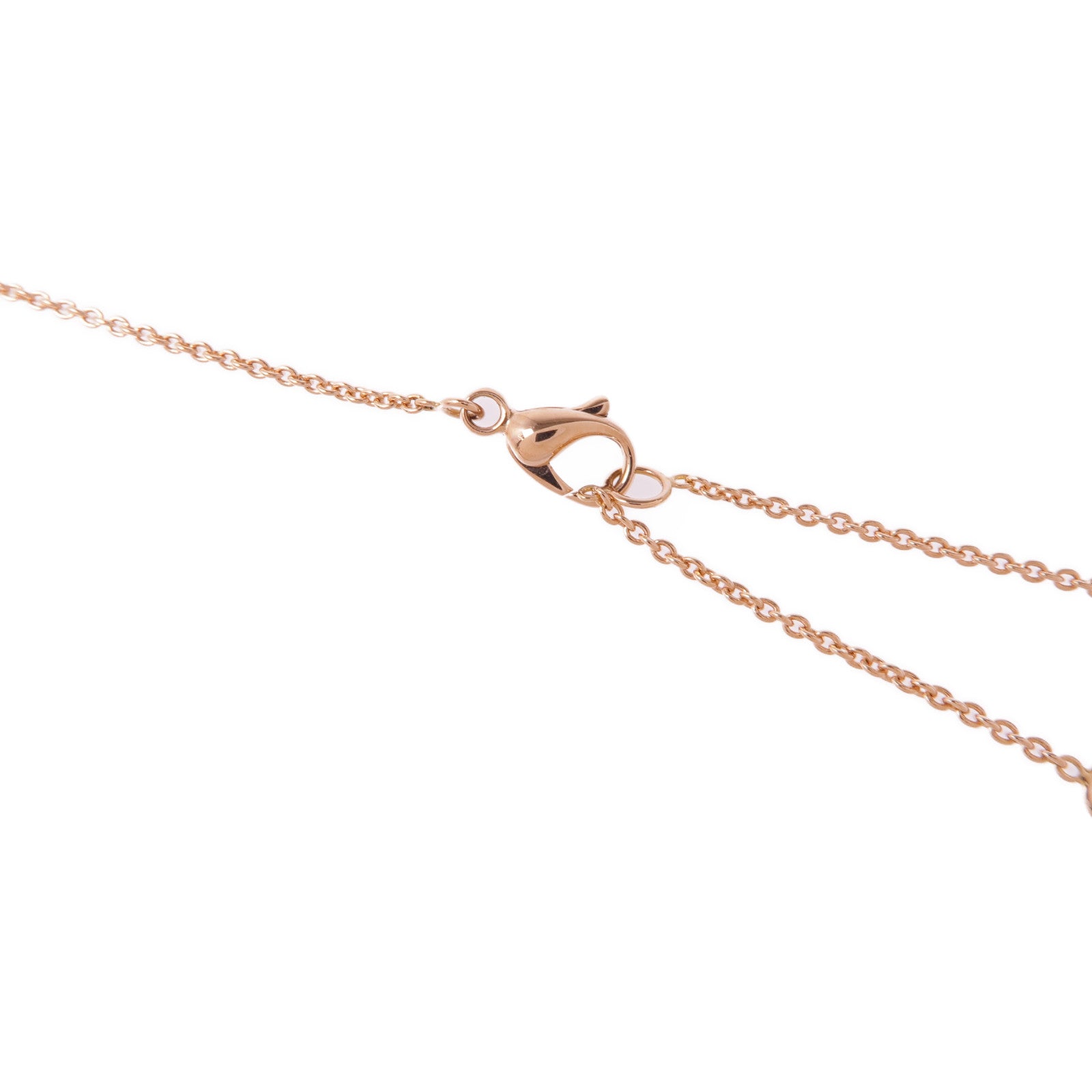 CHANEL 18K玫瑰金Co Co Crush項鍊