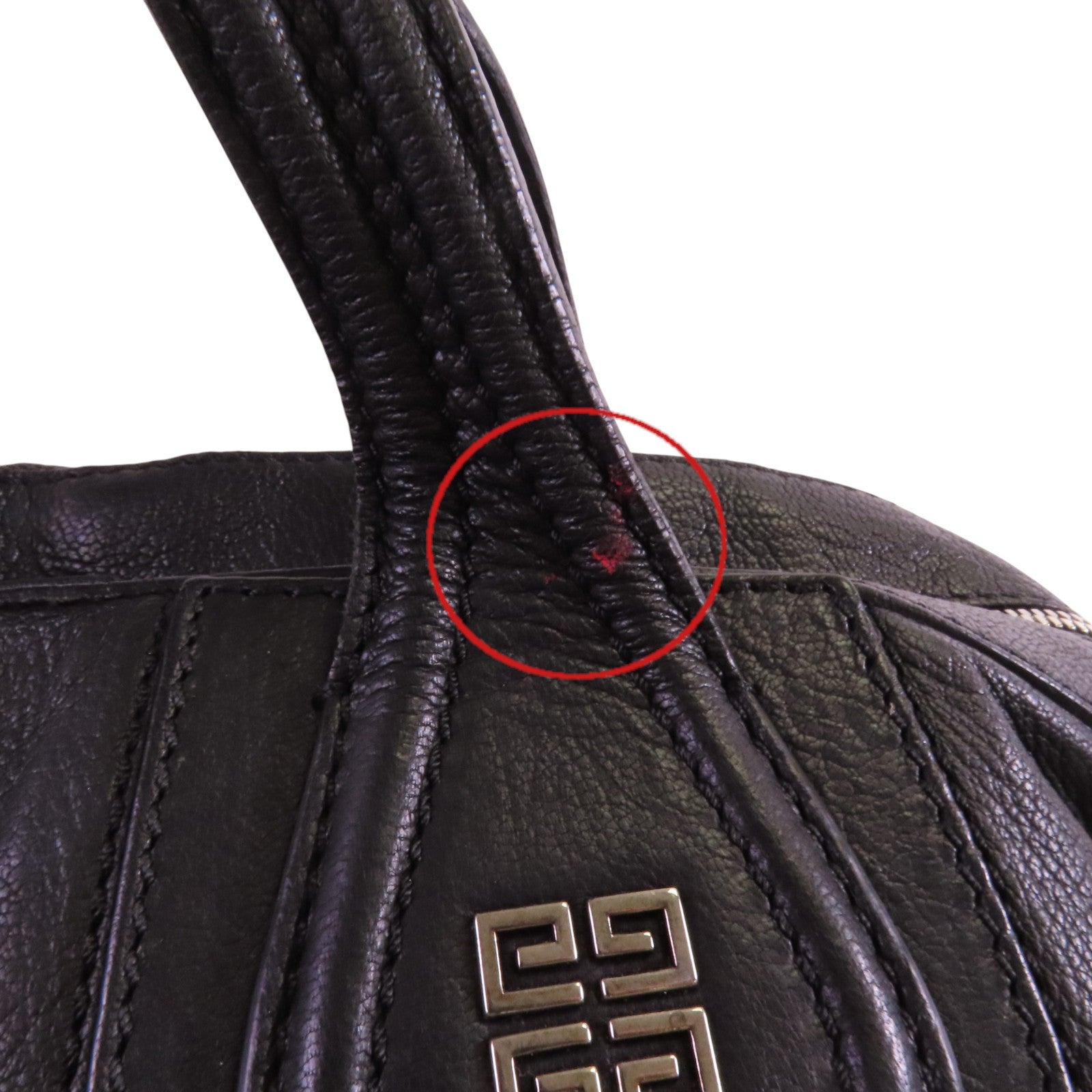 GIVENCHY 牛皮皮革Nightingale金扣手挽肩背兩用袋