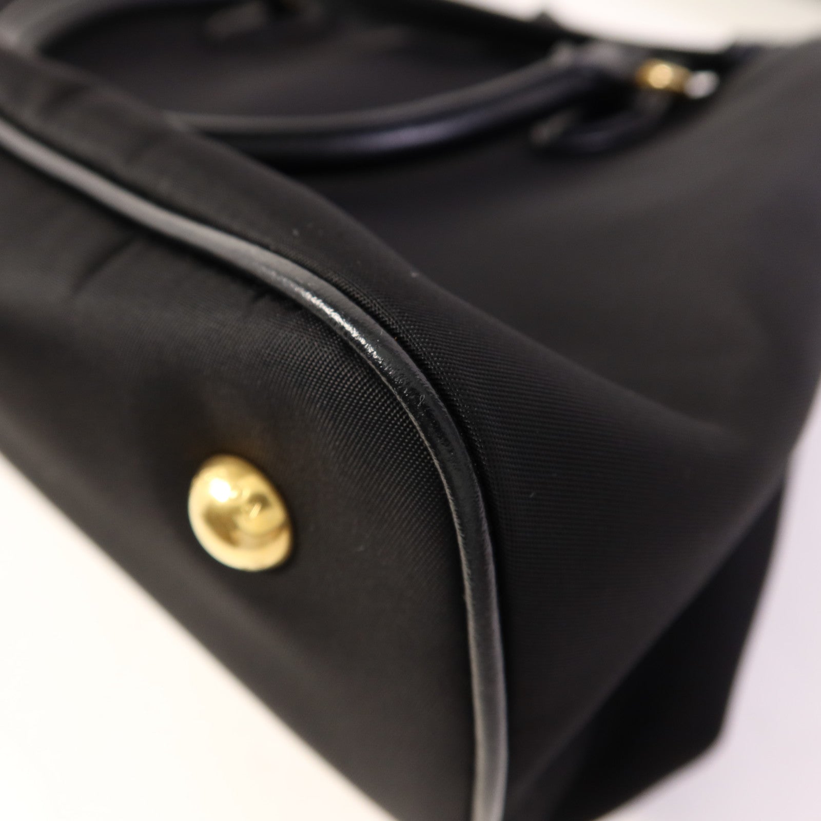 PRADA 尼龍2 Way Shoulder Bag金扣手挽肩背兩用袋