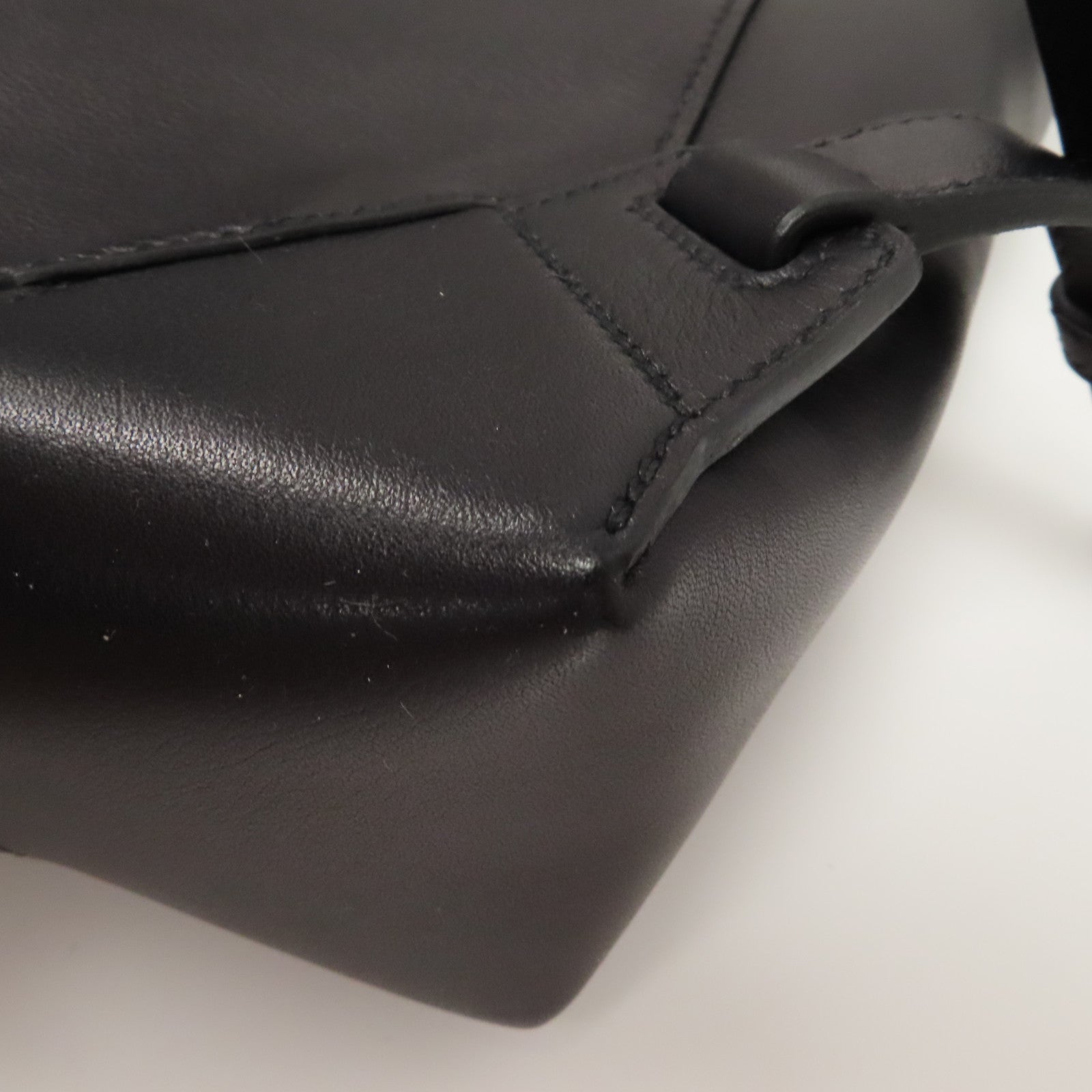 HERMES Evergrain皮革Flash Backpack銀扣背包黑色