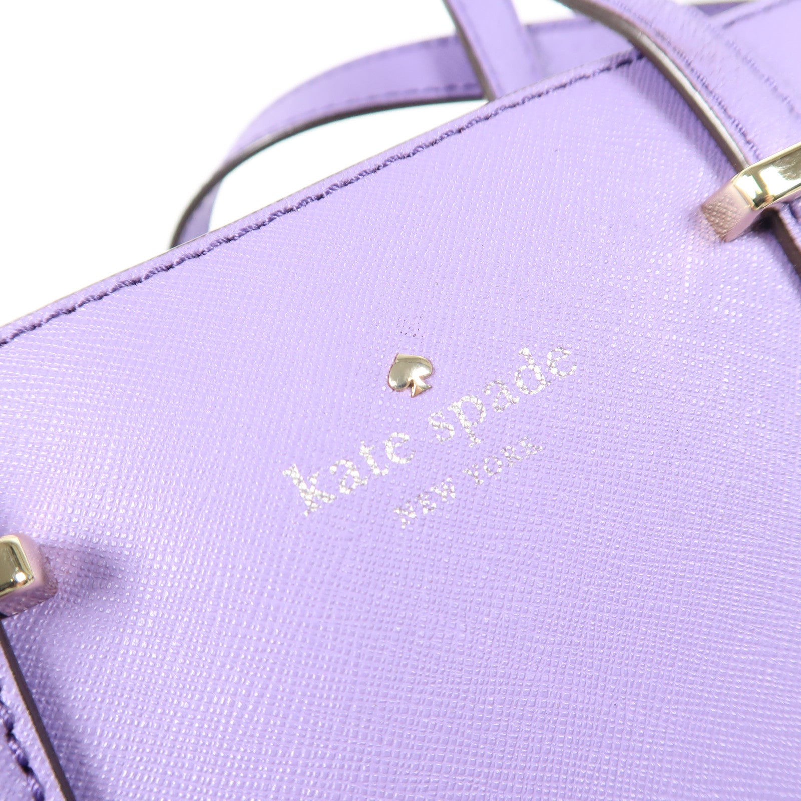 Kate Spade 牛皮皮革Shoulder Bag金扣肩背袋