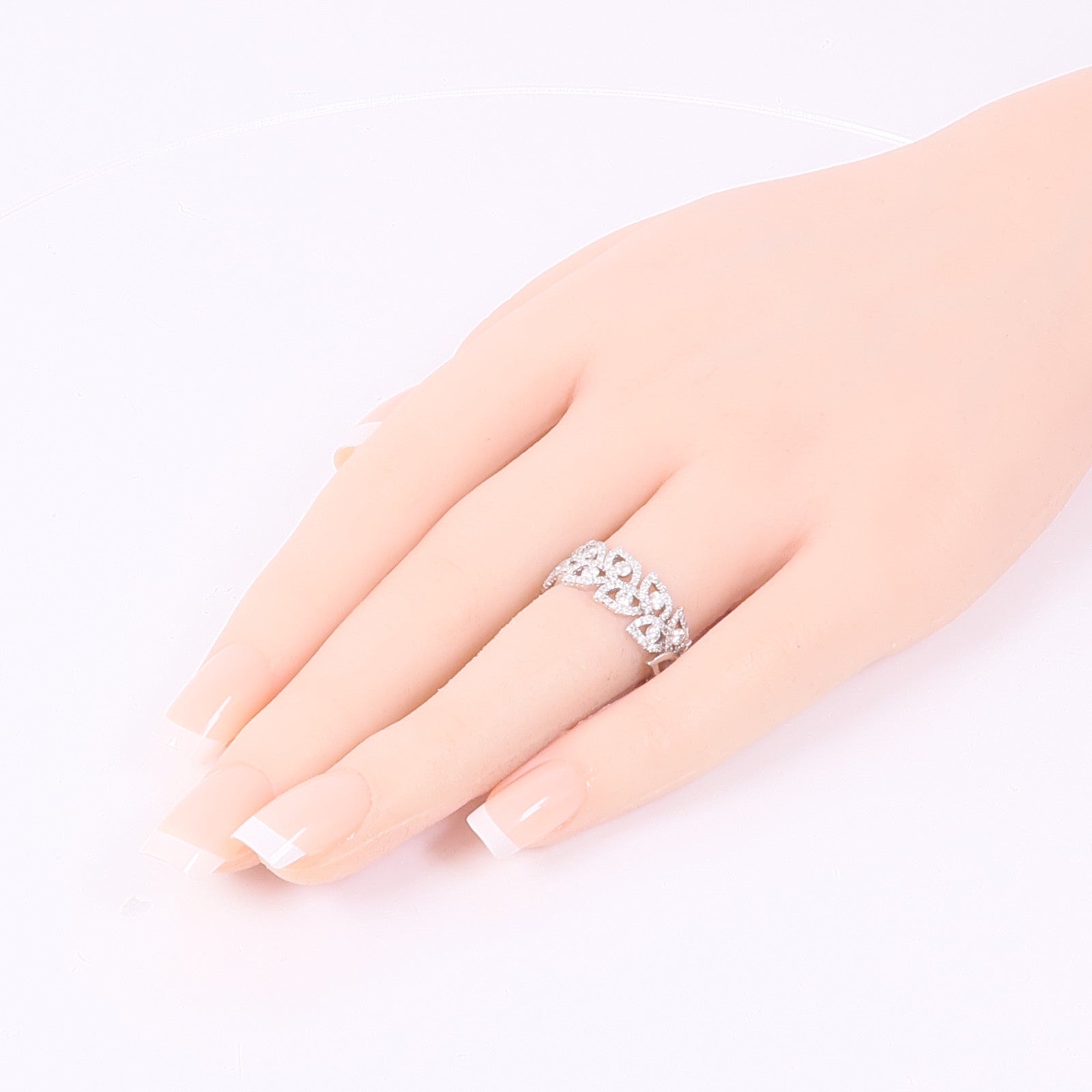 JEWELRY 18K白金Diamond Ring鑽石戒指US#6.5