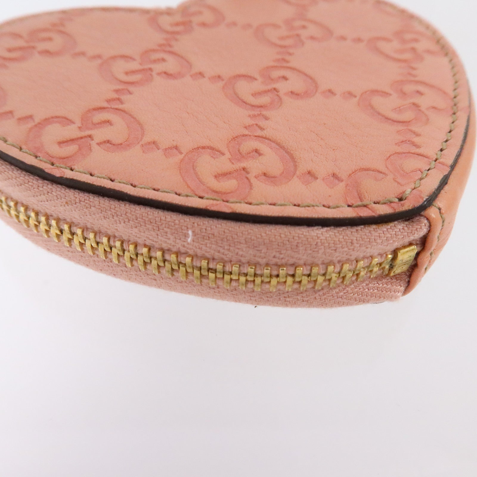 GUCCI 牛皮皮革Coin Case金扣零錢包