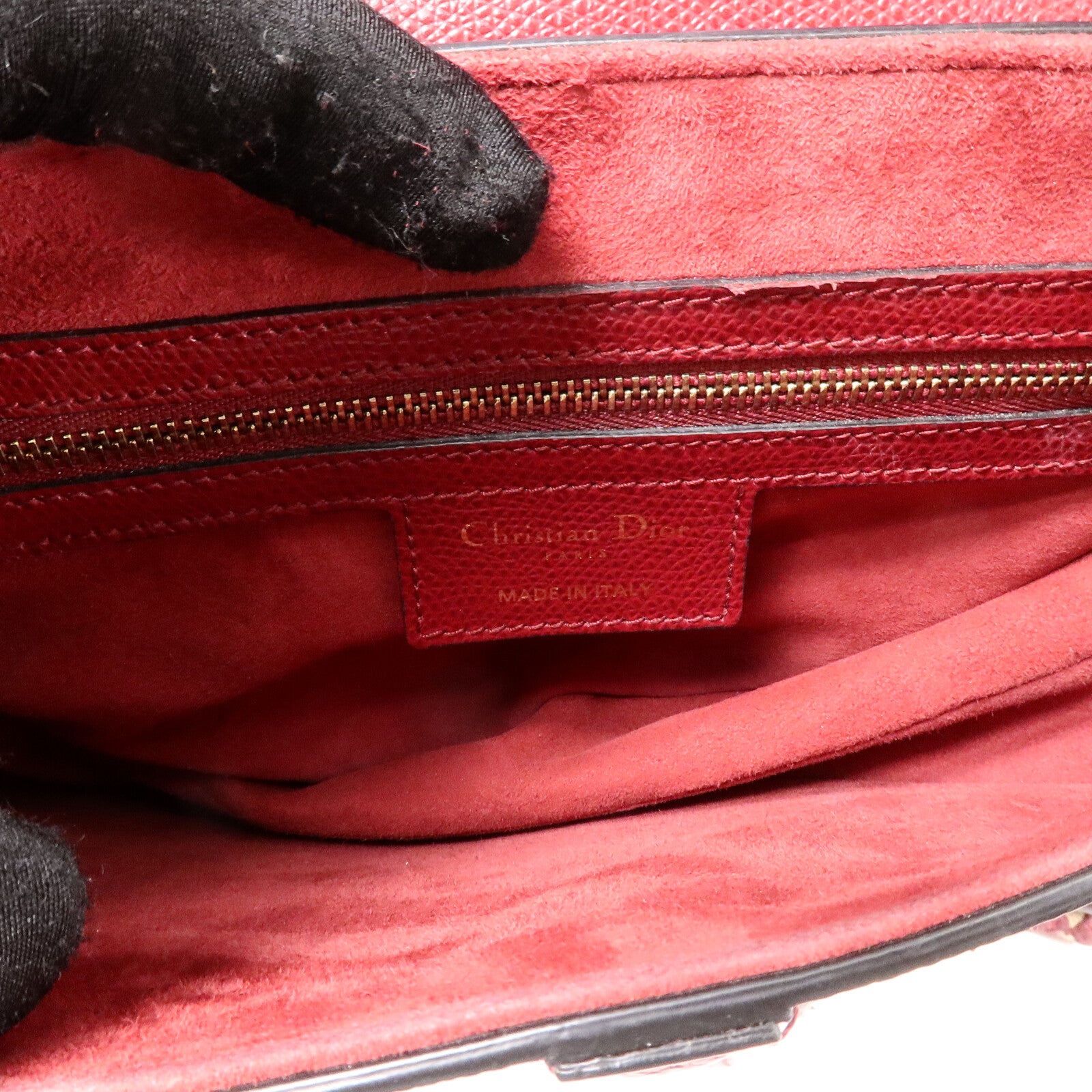 Dior 帆布Saddle Medium肩背袋