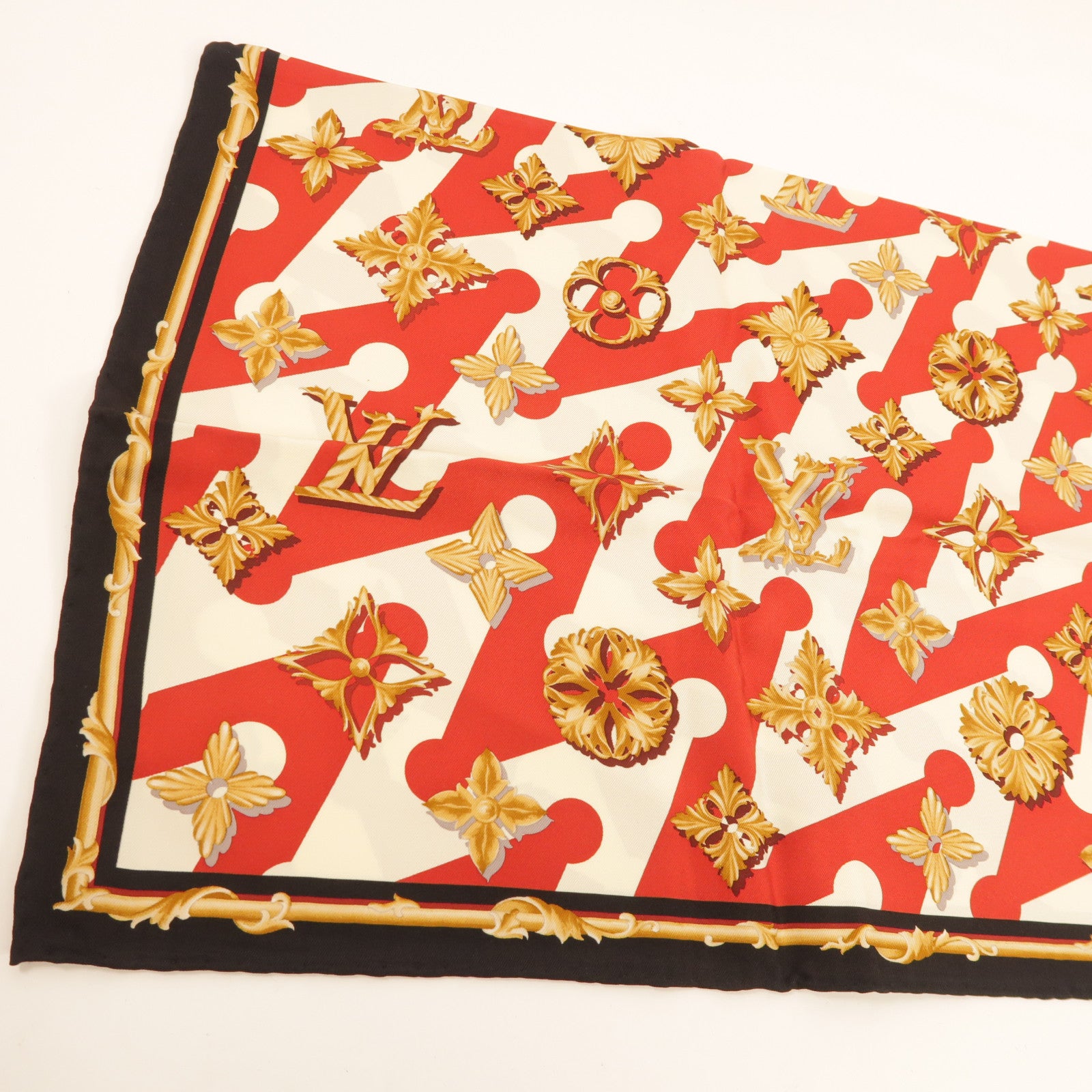 LOUIS VUITTON 絲質Scarf絲巾