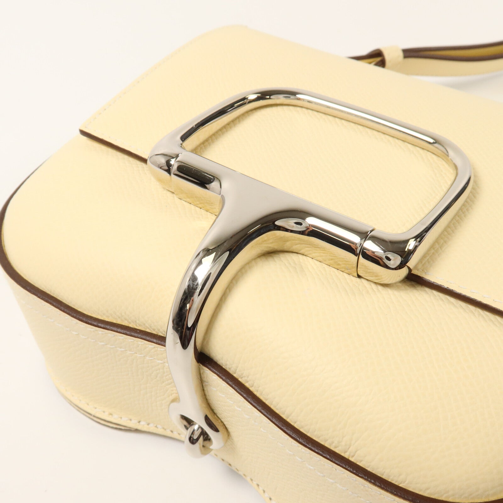 HERMES Epsom皮革Della Cavalleria Mini肩背袋Nata
