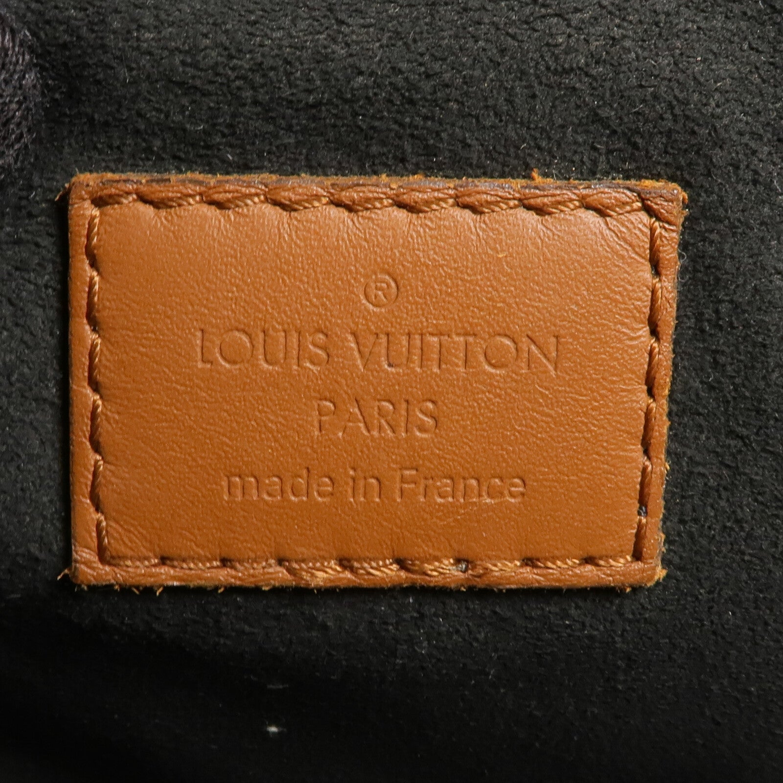 LOUIS VUITTON Monogram Reverse Dauphine MM金扣肩背袋