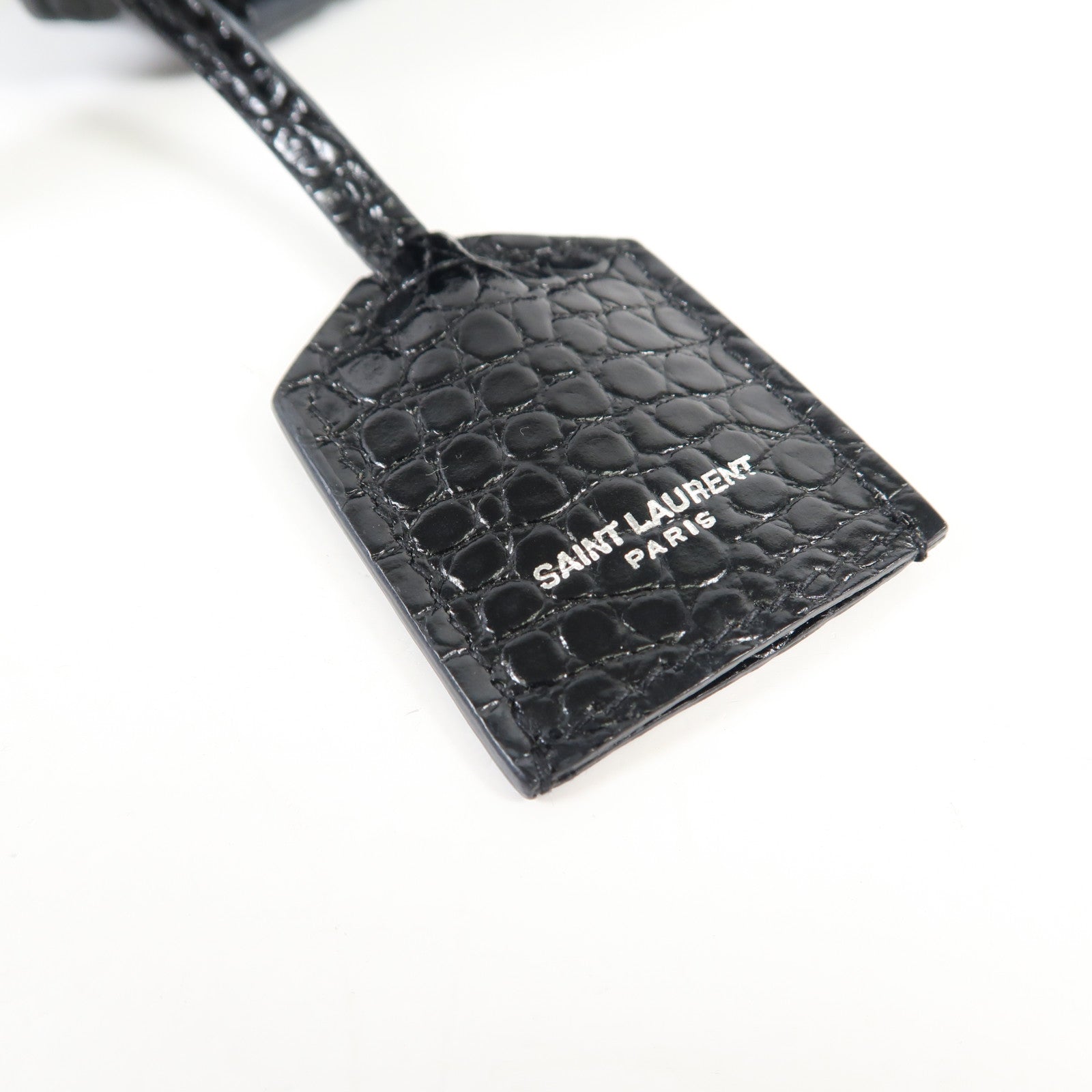 SAINT LAURENT 牛皮皮革Sunset Medium銀扣鏈帶肩背袋