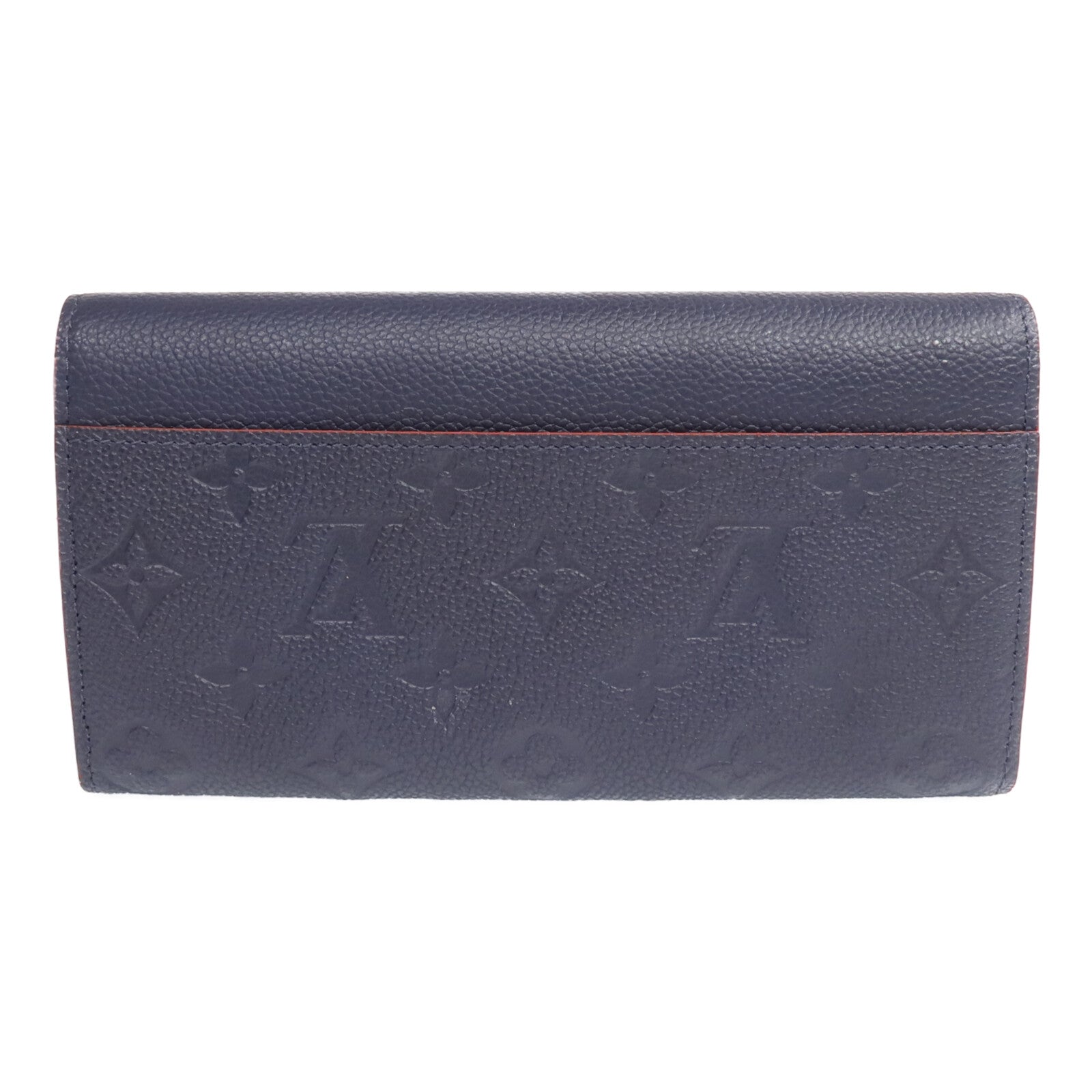 LOUIS VUITTON Monogram Empreinte Sarah金扣長錢包
