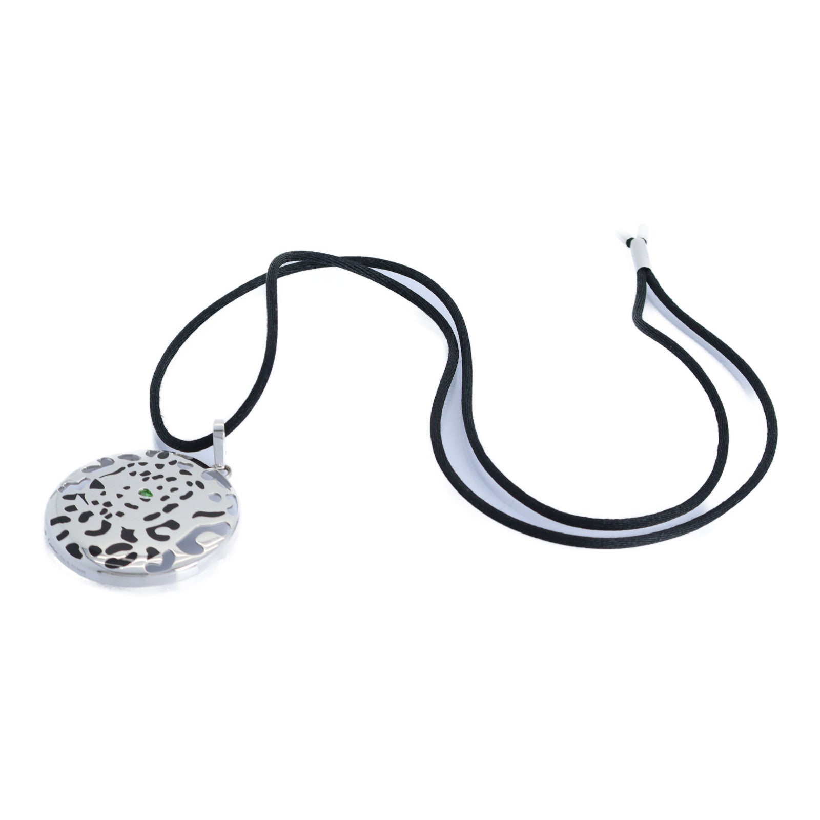 CARTIER 18K白金Panthere de Cartier項鍊