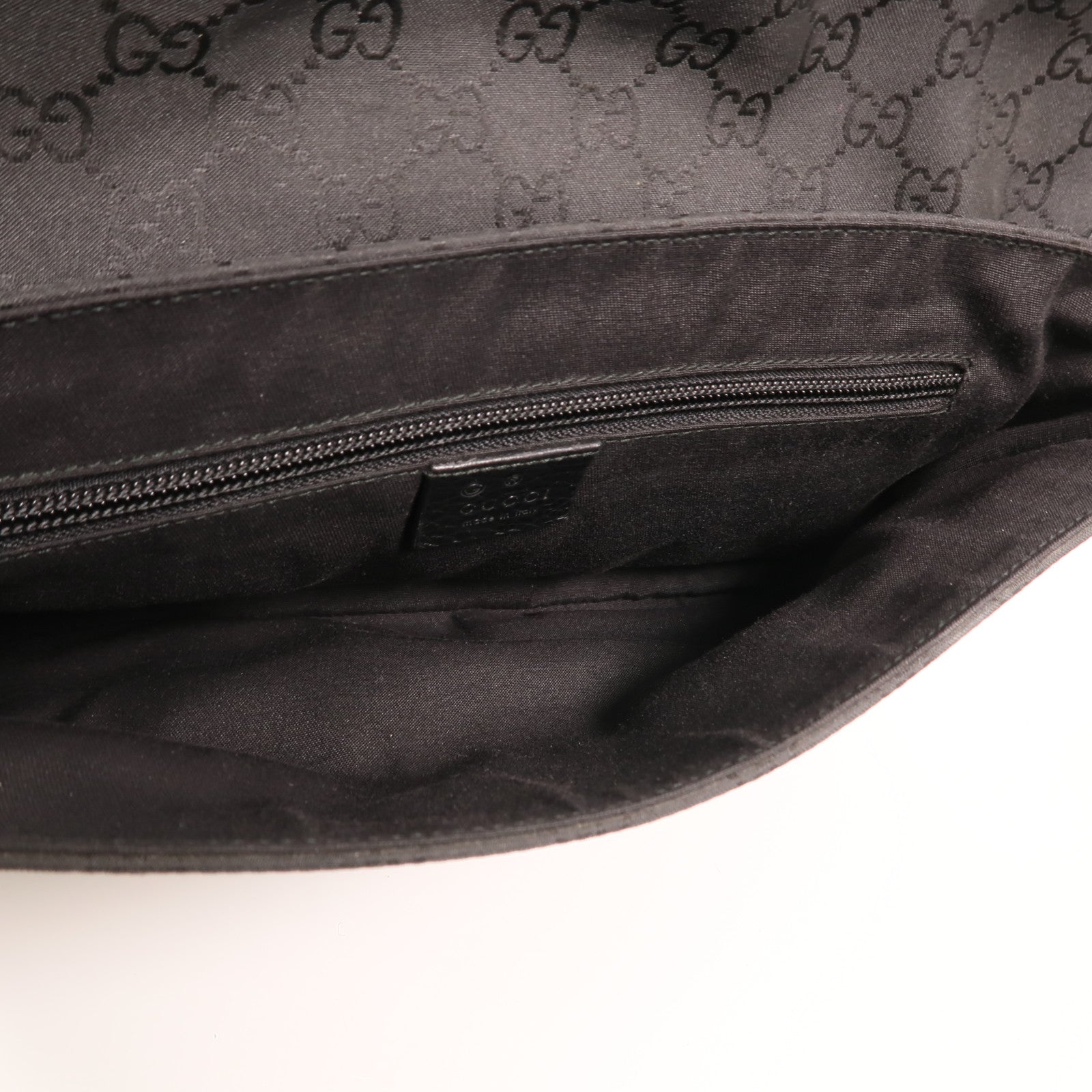 GUCCI 尼龍Waist Bag銀扣腰包