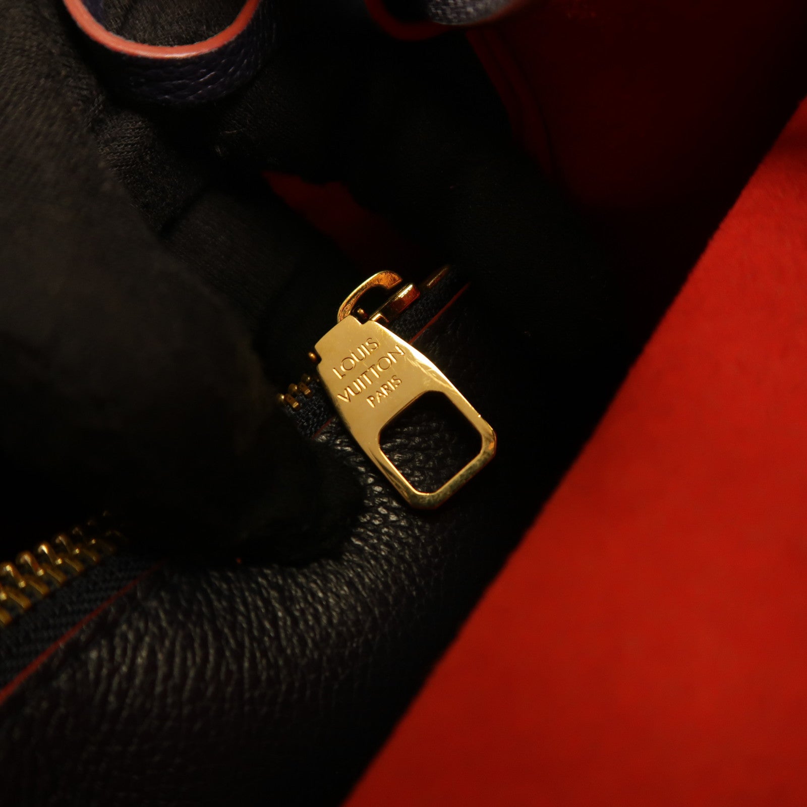 LOUIS VUITTON Monogram Empreinte Neo Noe MM金扣手挽肩背兩用袋