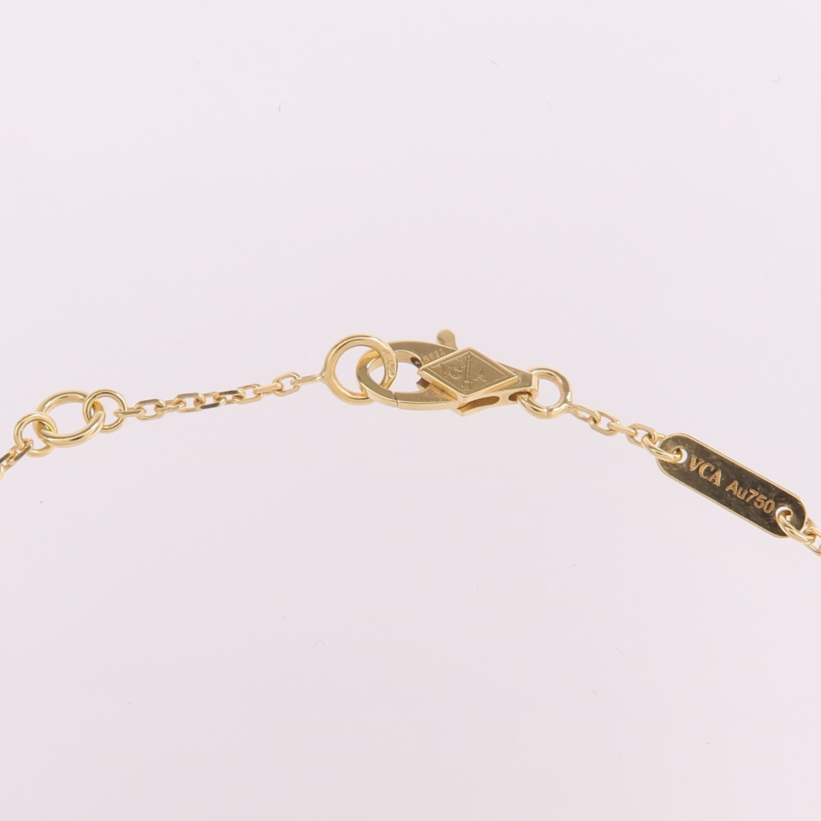 Van Cleef & Arpels 18K黃金Sweet Alhambra Bracelet珍珠母貝手鏈