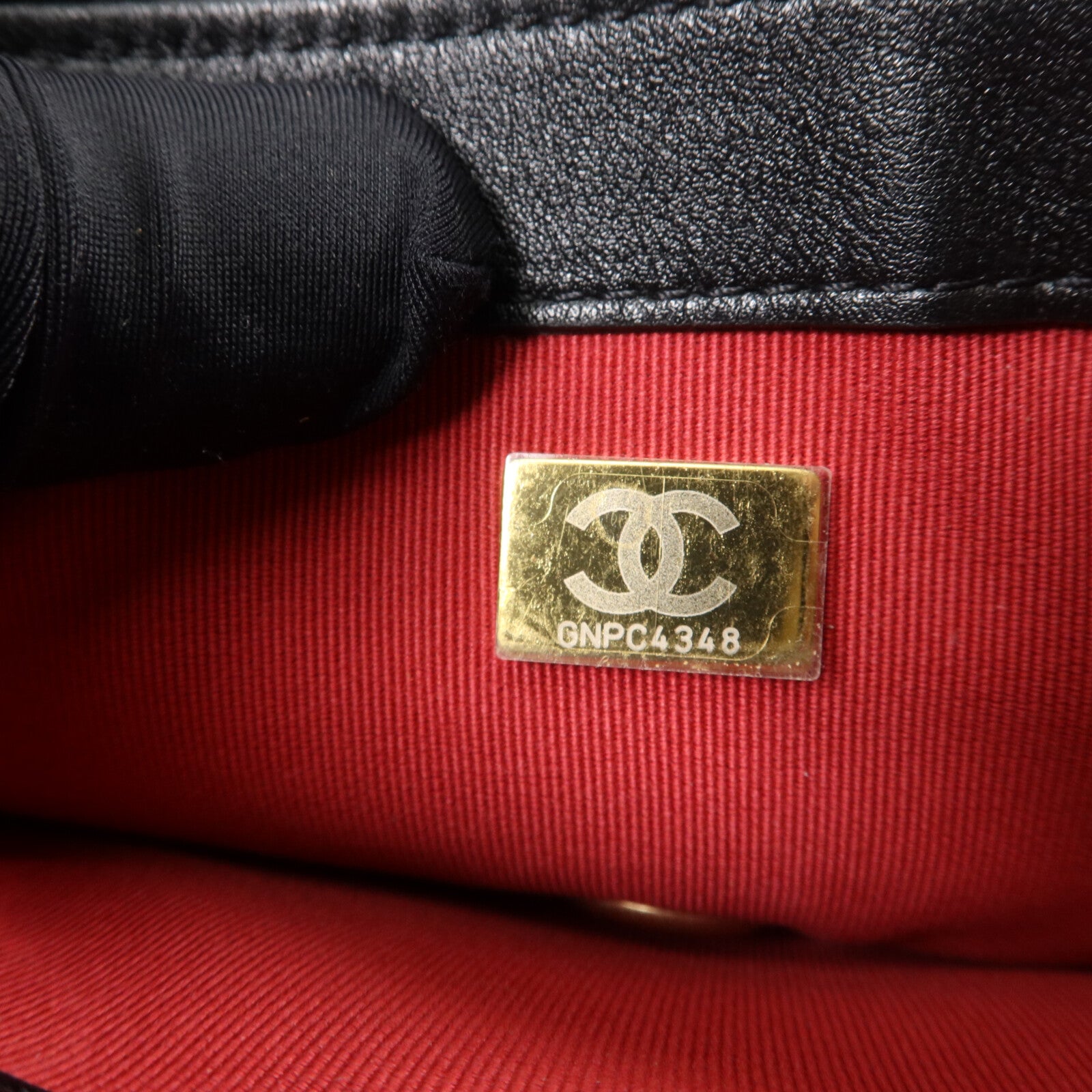 CHANEL 牛皮皮革Minimatelasse Chain手挽肩背兩用袋