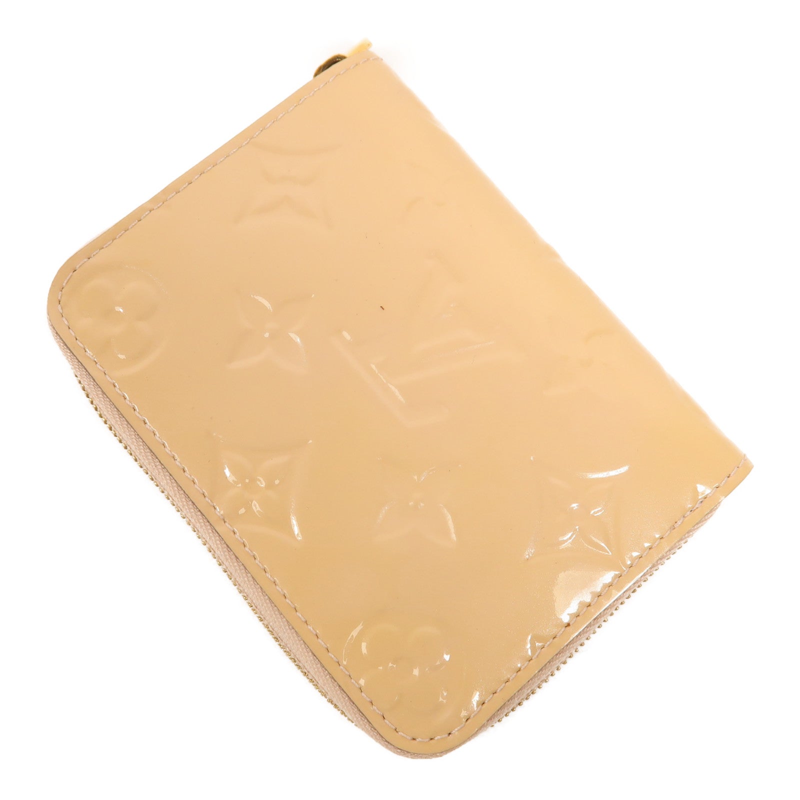 LOUIS VUITTON Monogram Vernis Zippy Coin Purse金扣錢包