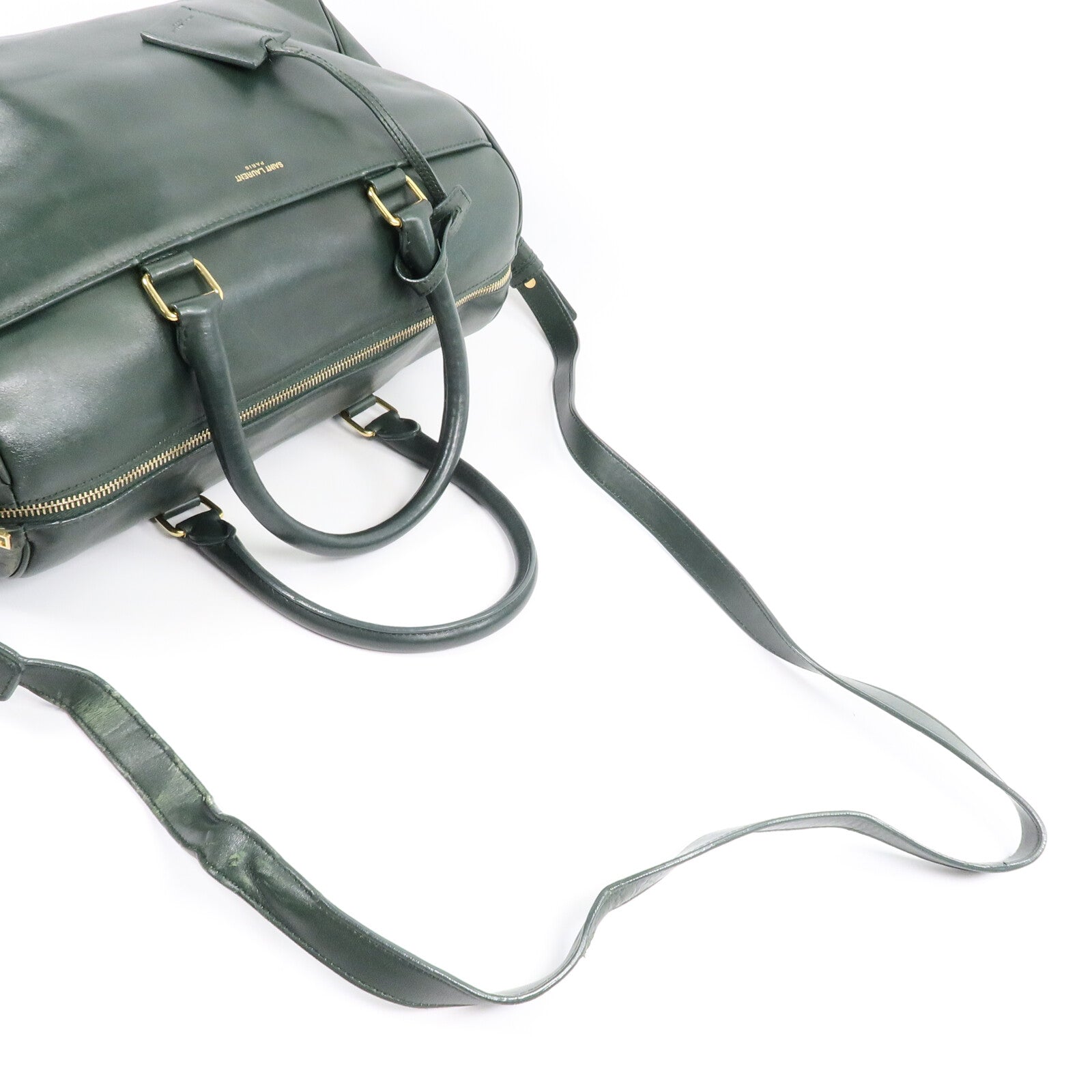 SAINT LAURENT 牛皮皮革Classic Duffle Bag手挽肩背兩用袋