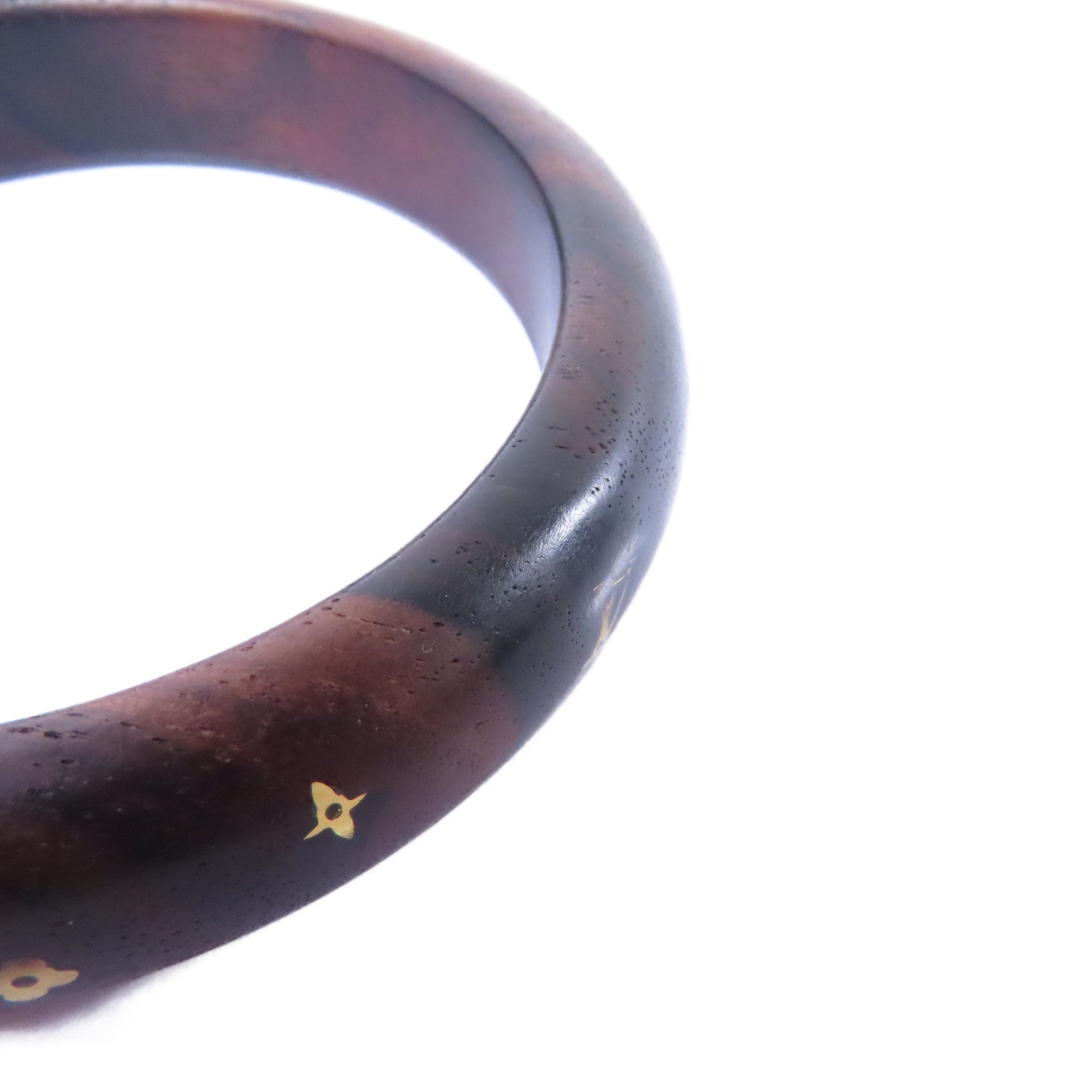 LOUIS VUITTON 木質Sylvanian Bangle/Bracelet手鐲深啡色