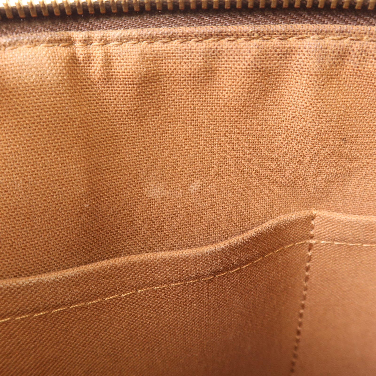 LOUIS VUITTON Monogram Totally MM金扣肩背袋棕色