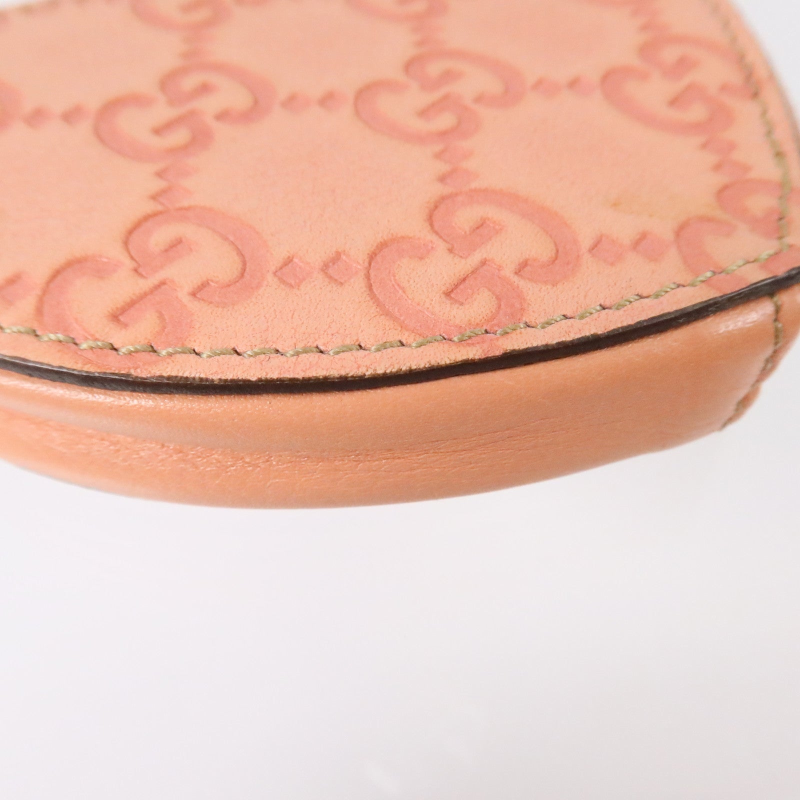 GUCCI 牛皮皮革Coin Case金扣零錢包