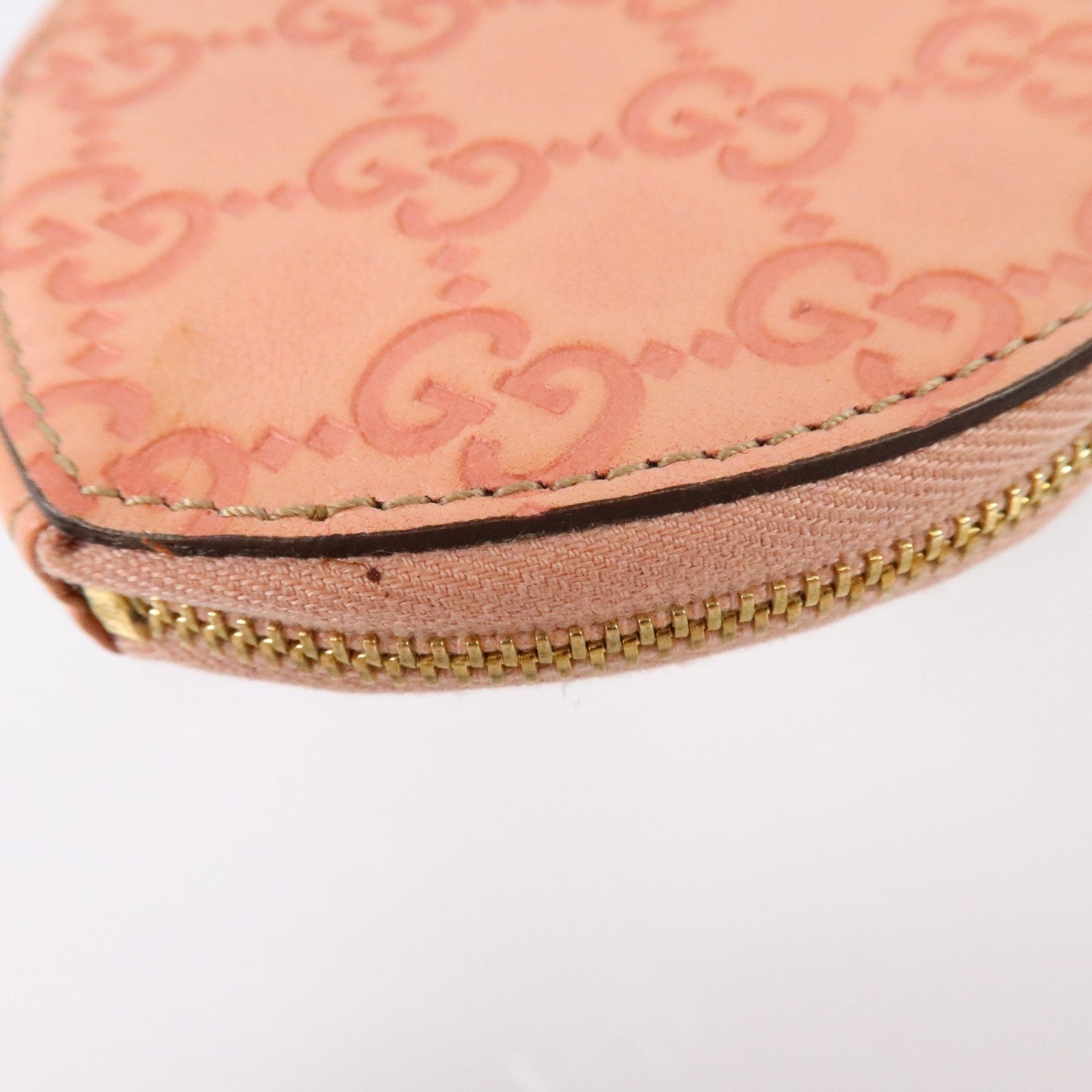 GUCCI 牛皮皮革Coin Case金扣零錢包