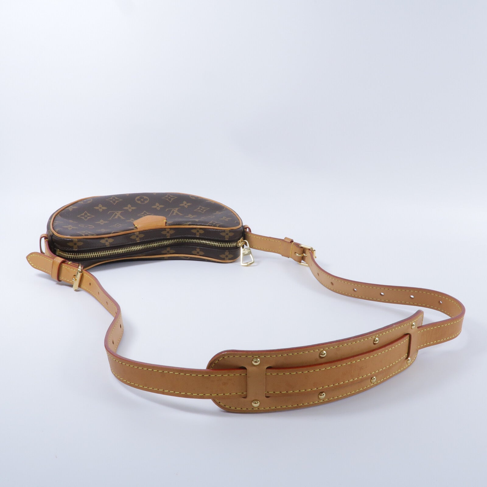 LOUIS VUITTON Monogram Croissant MM手挽肩背兩用袋