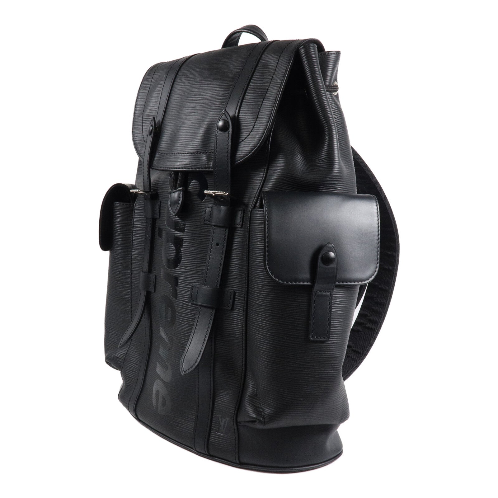 LOUIS VUITTON Epi Supreme Christopher Backpack背包