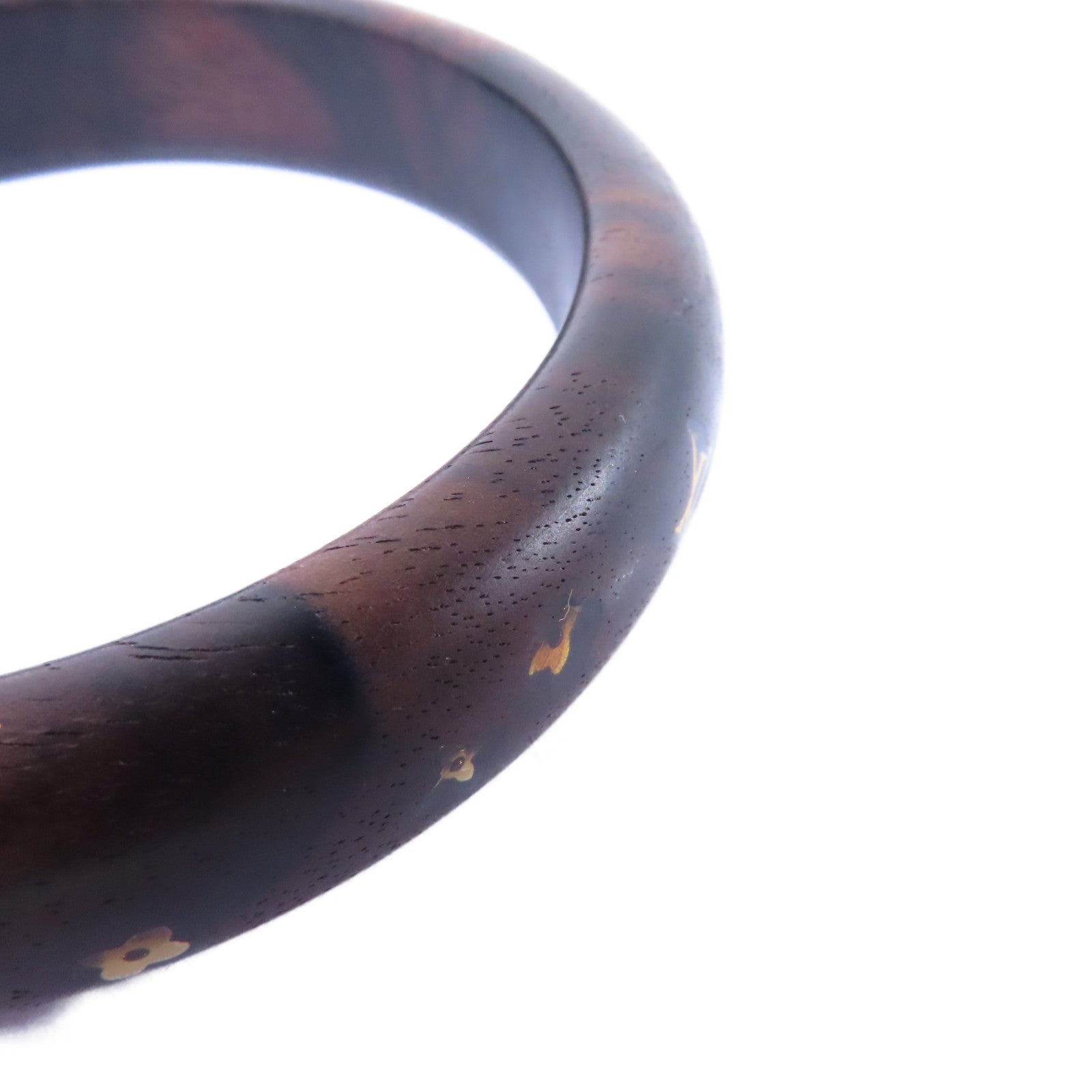 LOUIS VUITTON 木質Sylvanian Bangle/Bracelet手鐲深啡色