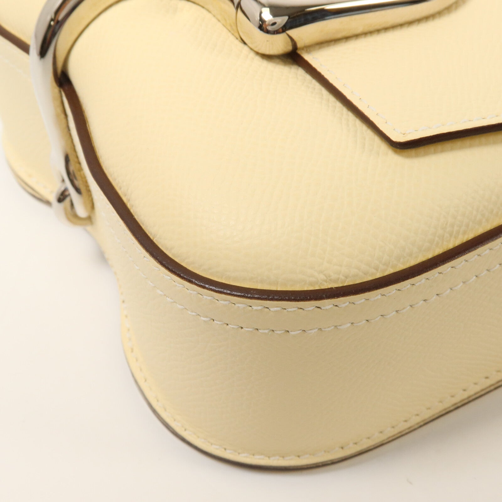 HERMES Epsom皮革Della Cavalleria Mini肩背袋Nata