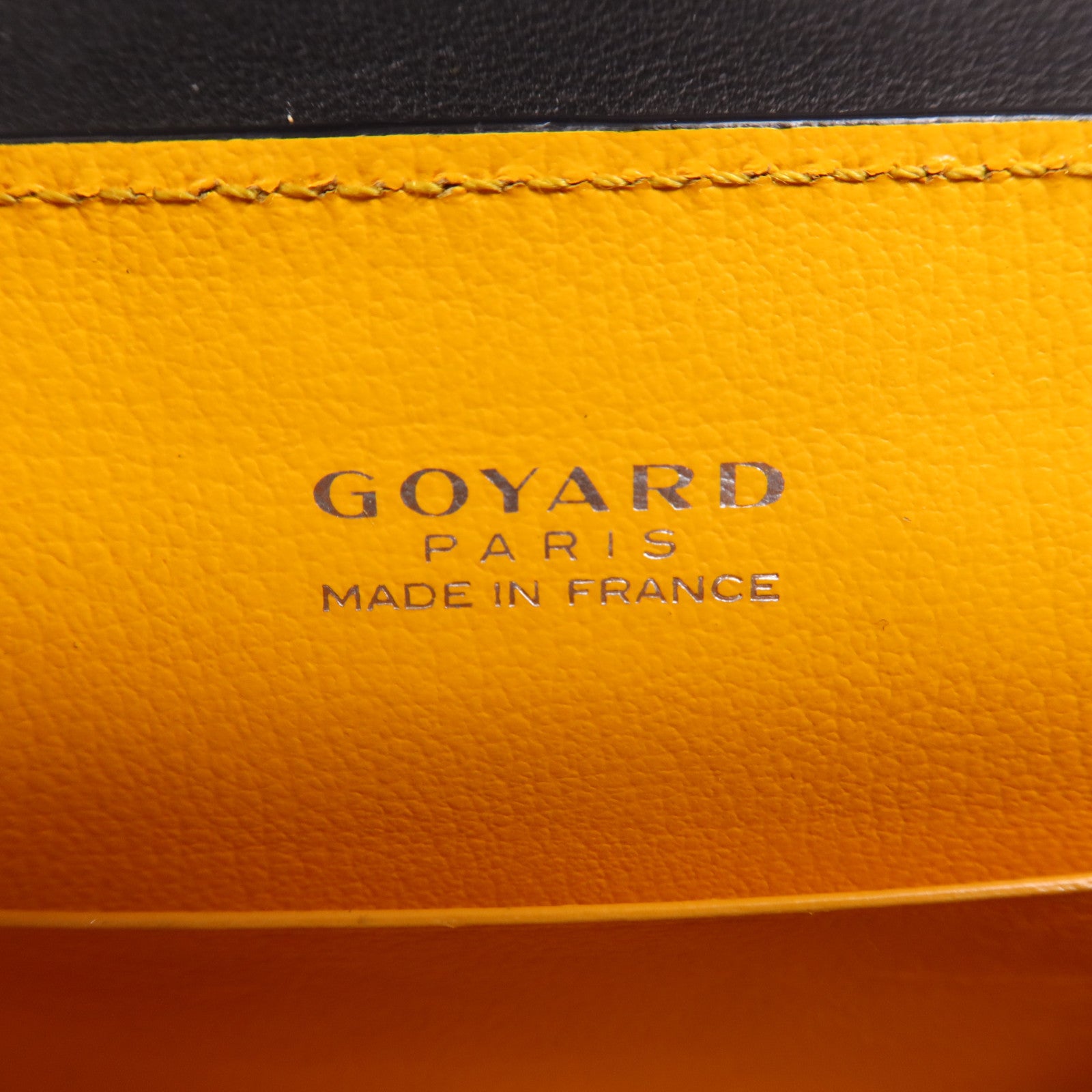 GOYARD 塗層帆布Saigon Souple Mini銀扣手挽肩背兩用袋