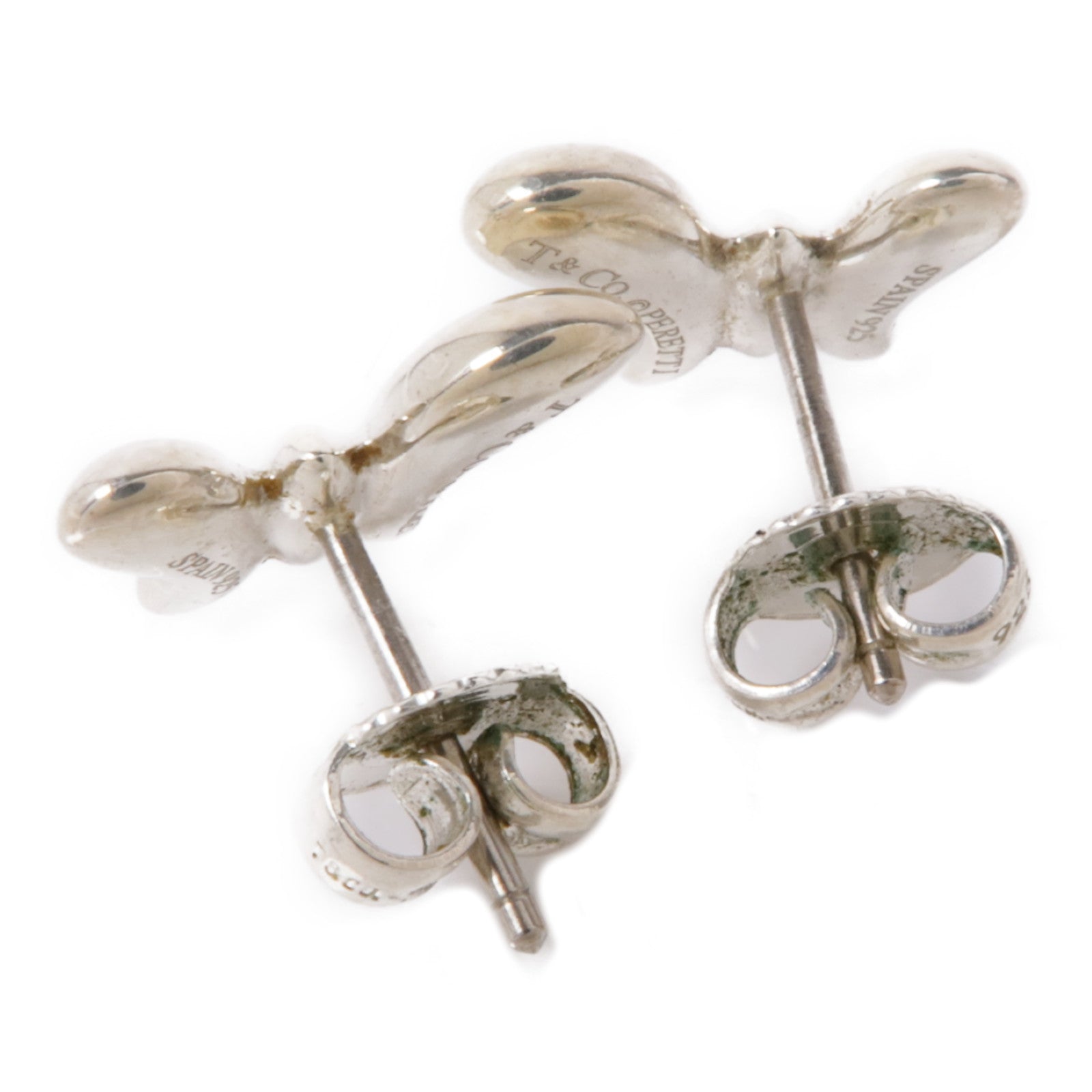 TIFFANY＆CO 925純銀Butterfly Earrings耳環