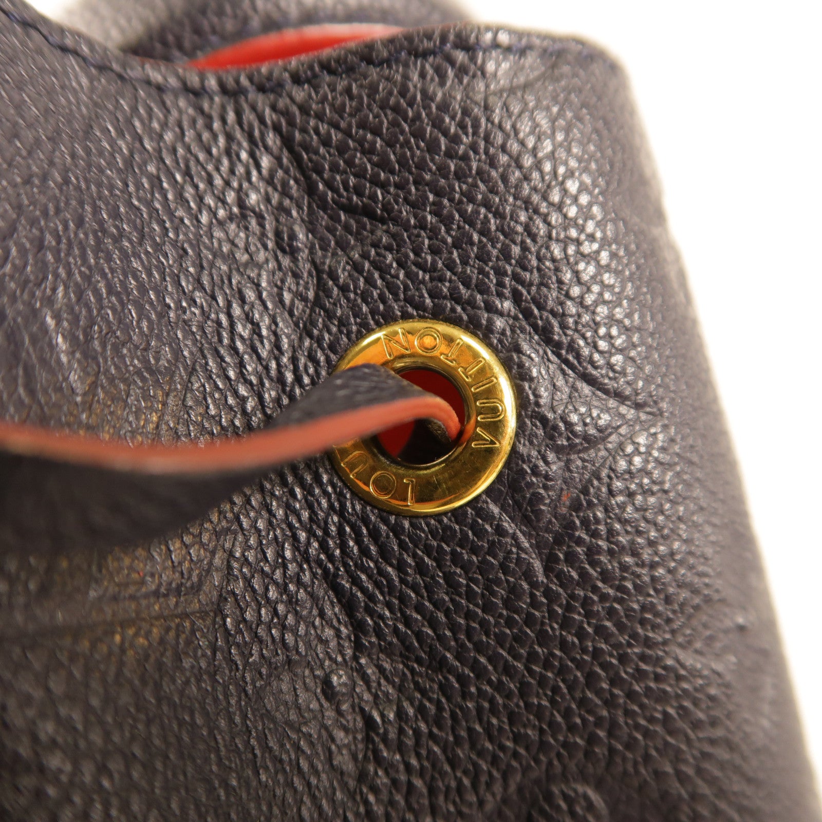 LOUIS VUITTON Monogram Empreinte Neo Noe MM金扣手挽肩背兩用袋