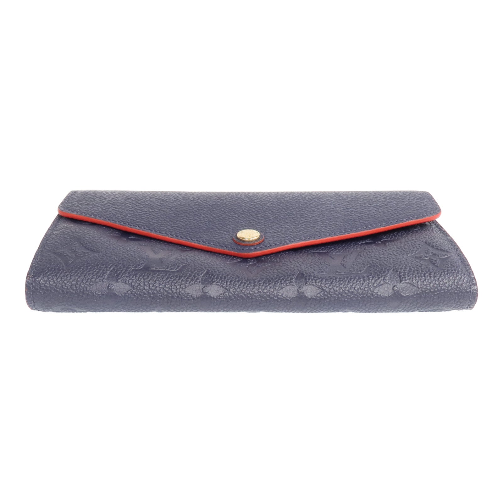 LOUIS VUITTON Monogram Empreinte Sarah金扣長錢包