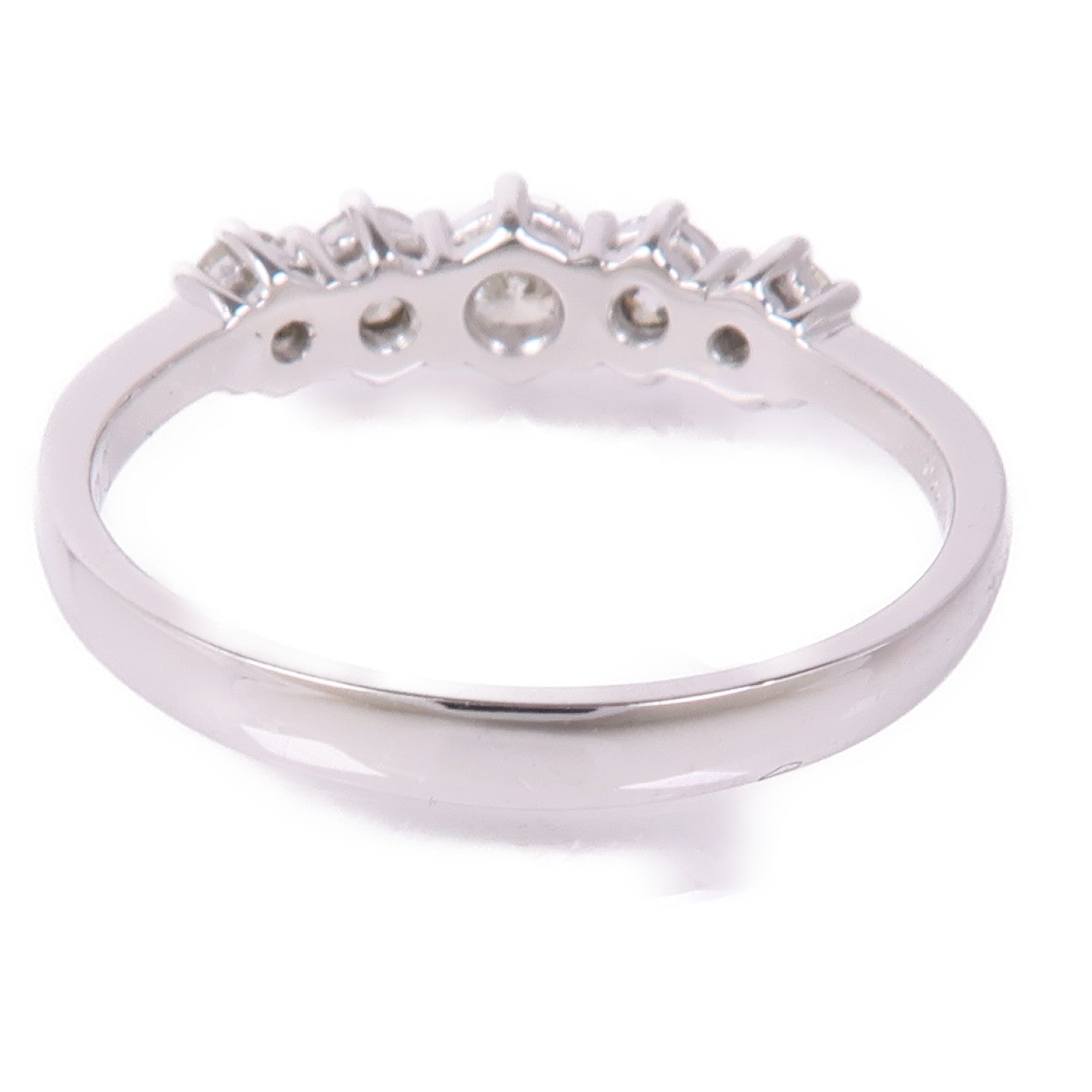 JEWELRY Diamond Ring 18K White Gold US#5.75