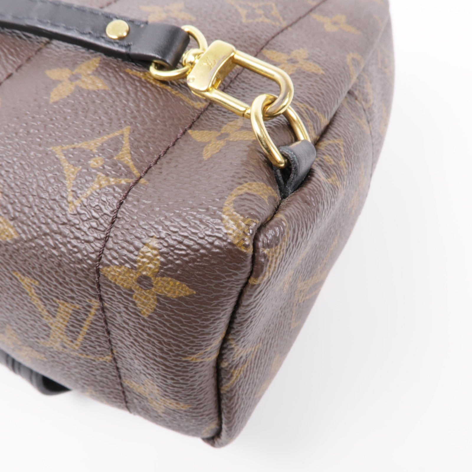 LOUIS VUITTON Monogram Palm Spring Mini金扣背包